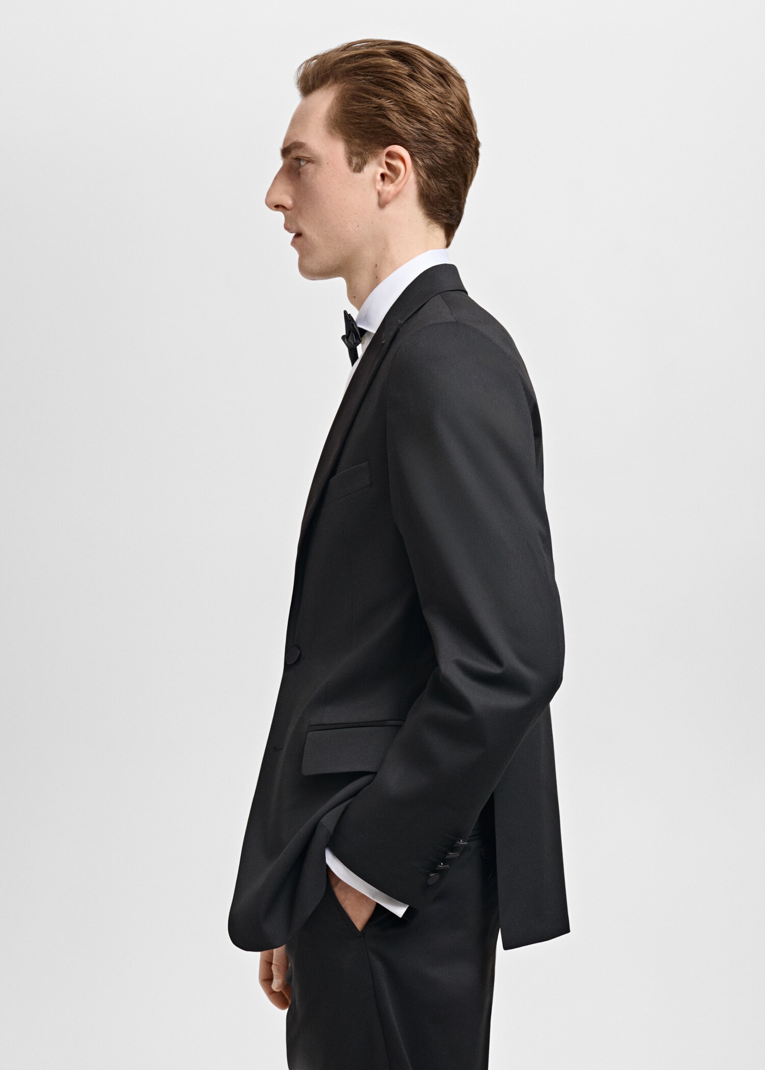 Veste de costume à revers satinés - Détail de l'article 2