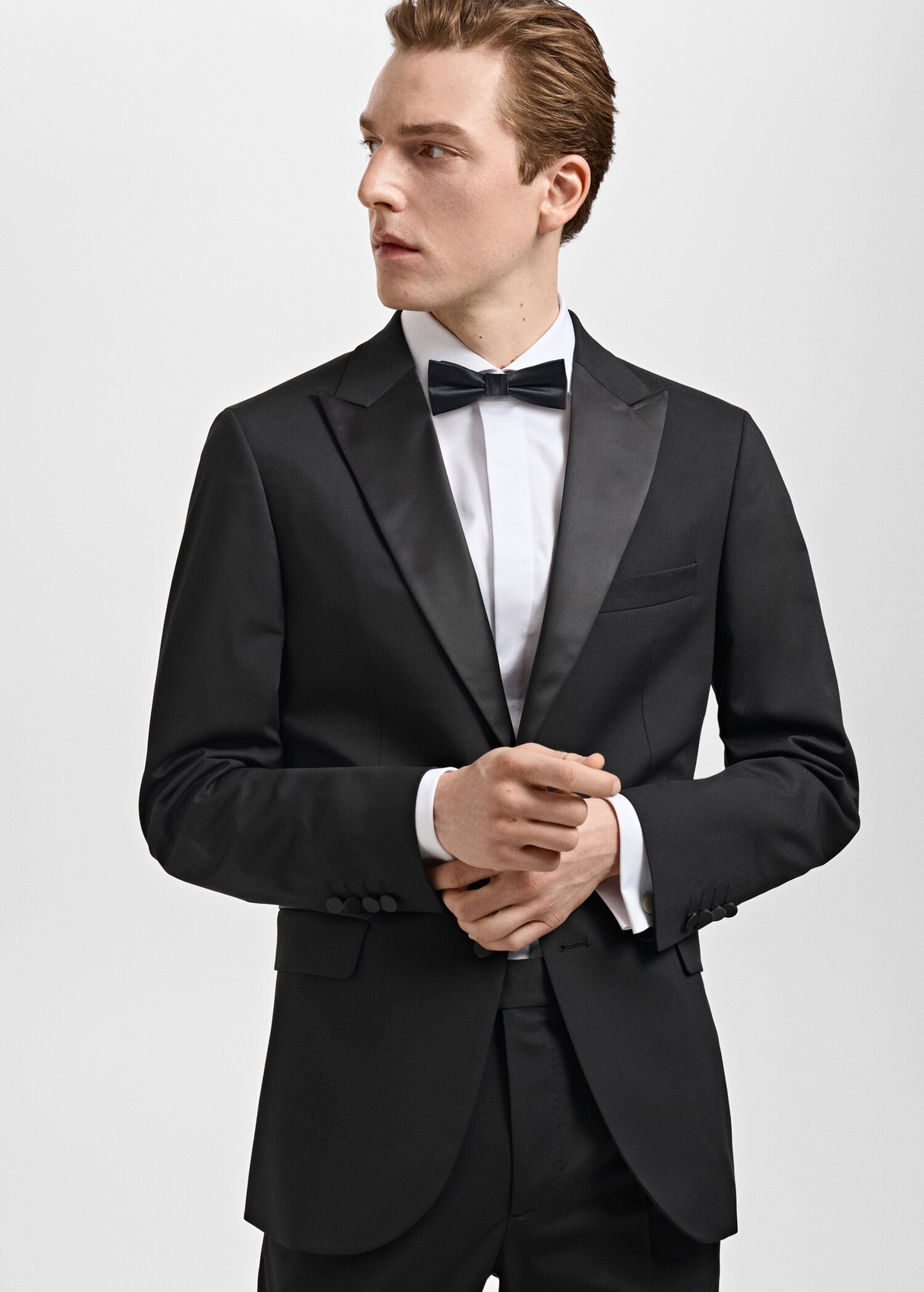 Veste de costume à revers satinés - Détail de l'article 6