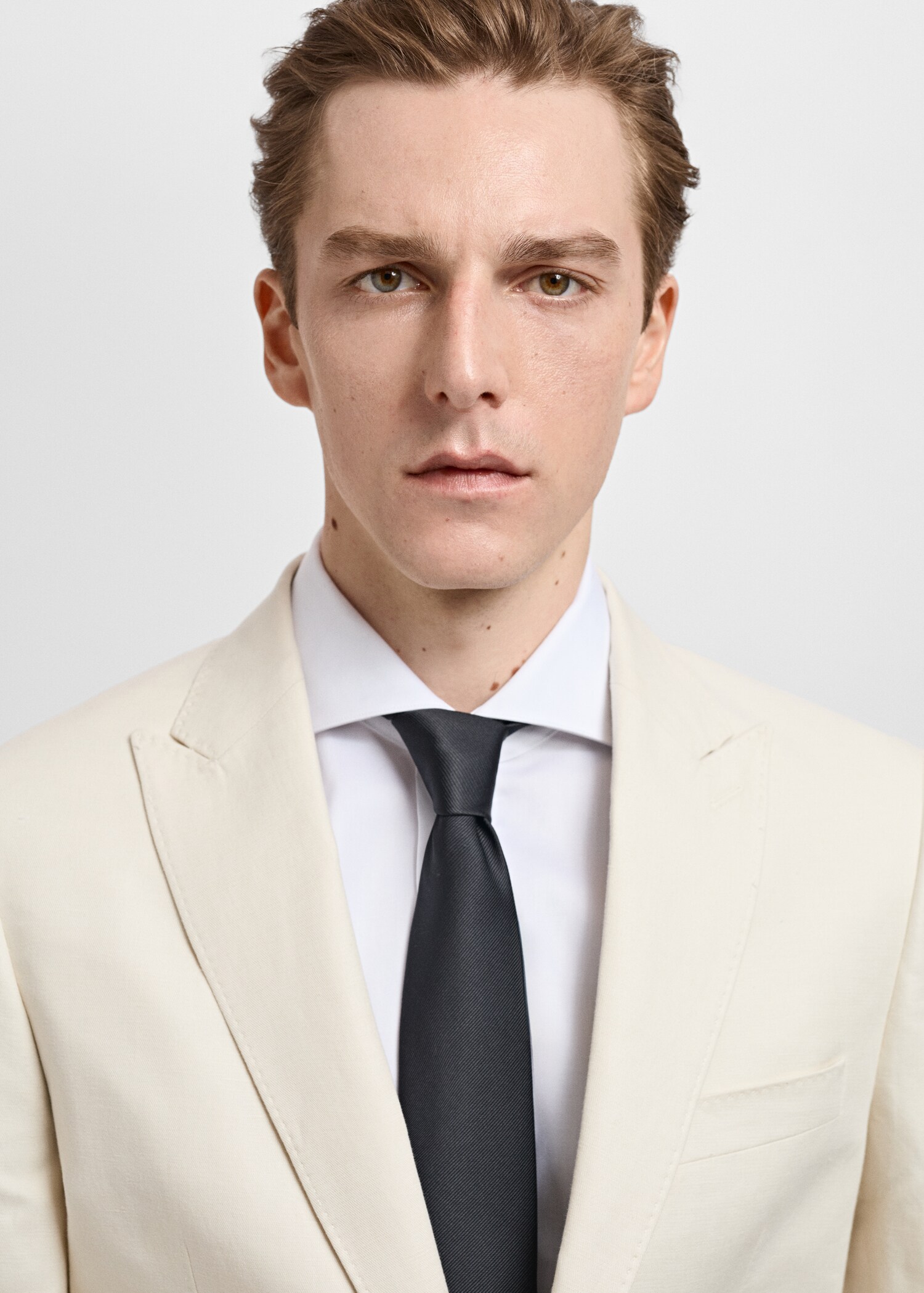 Blazer de costume lin slim-fit - Détail de l'article 1