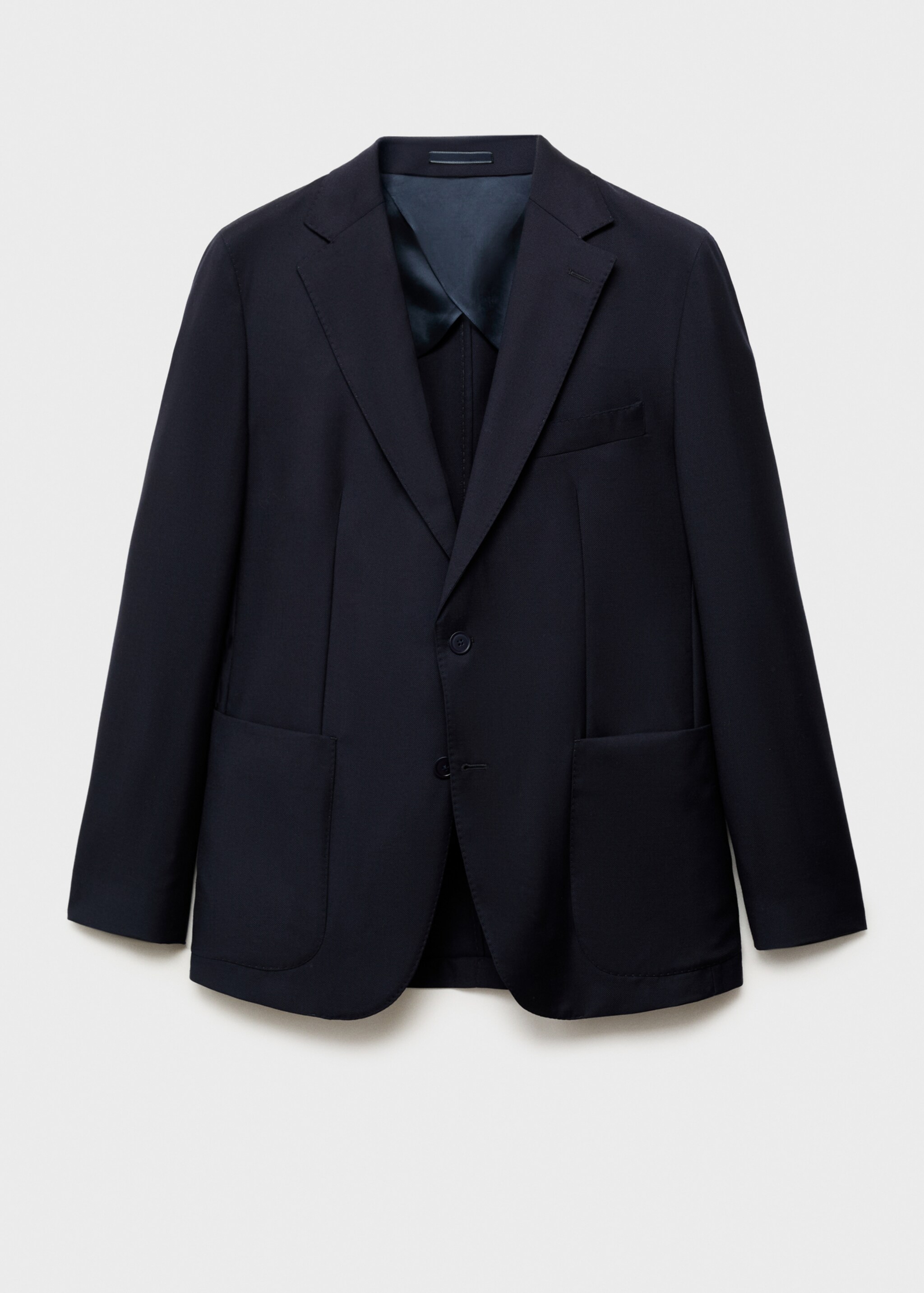 Slim-fit jacket made from 100% cool wool - Article without model