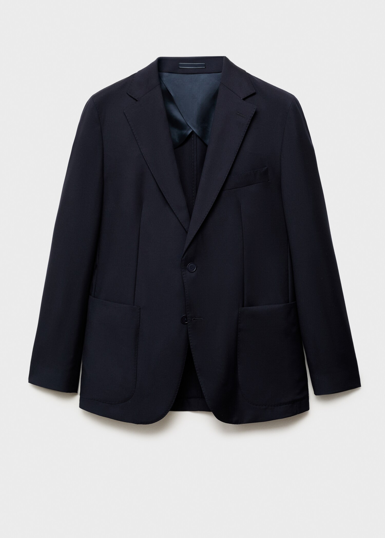 Slim-fit jacket made from 100% cool wool - Article without model