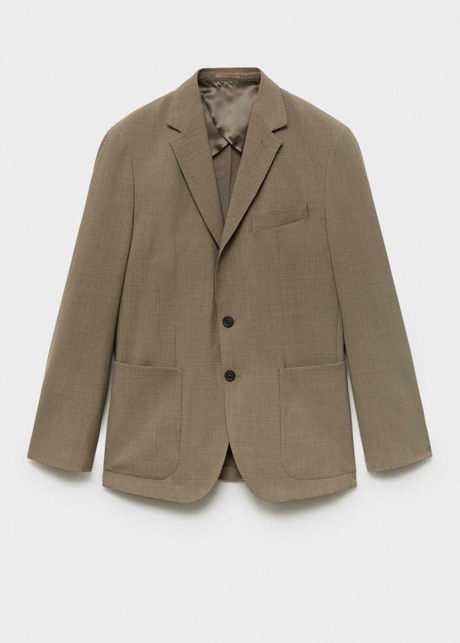 Slim fit colbert van cool wool - Artikel zonder model