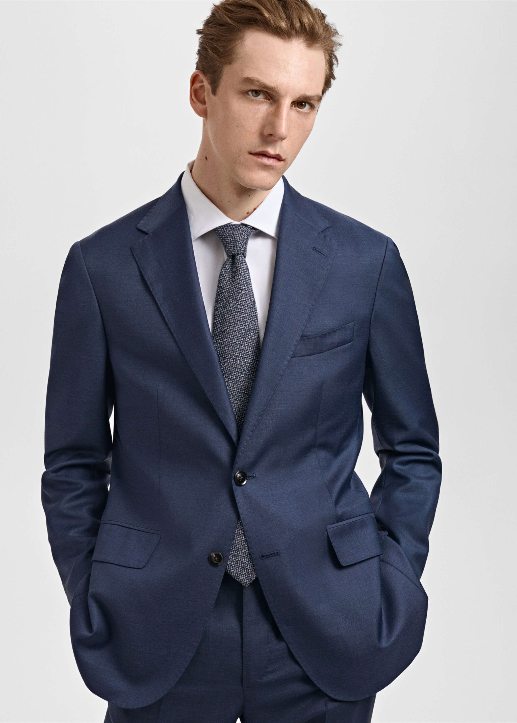 Venice 100% virgin wool suit jacket - Details of the article 6