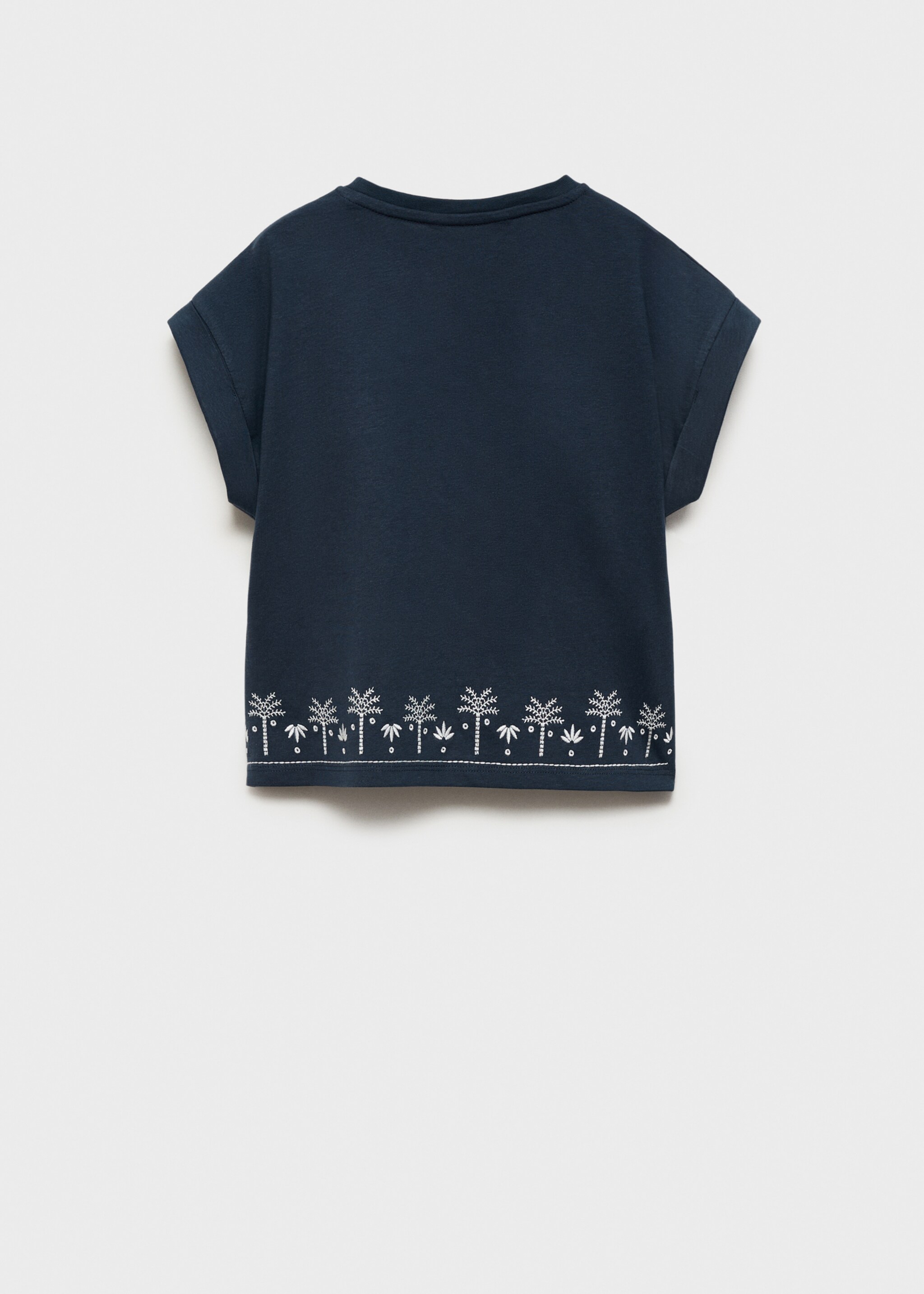 T-shirt manches courtes brodé - Verso de l’article