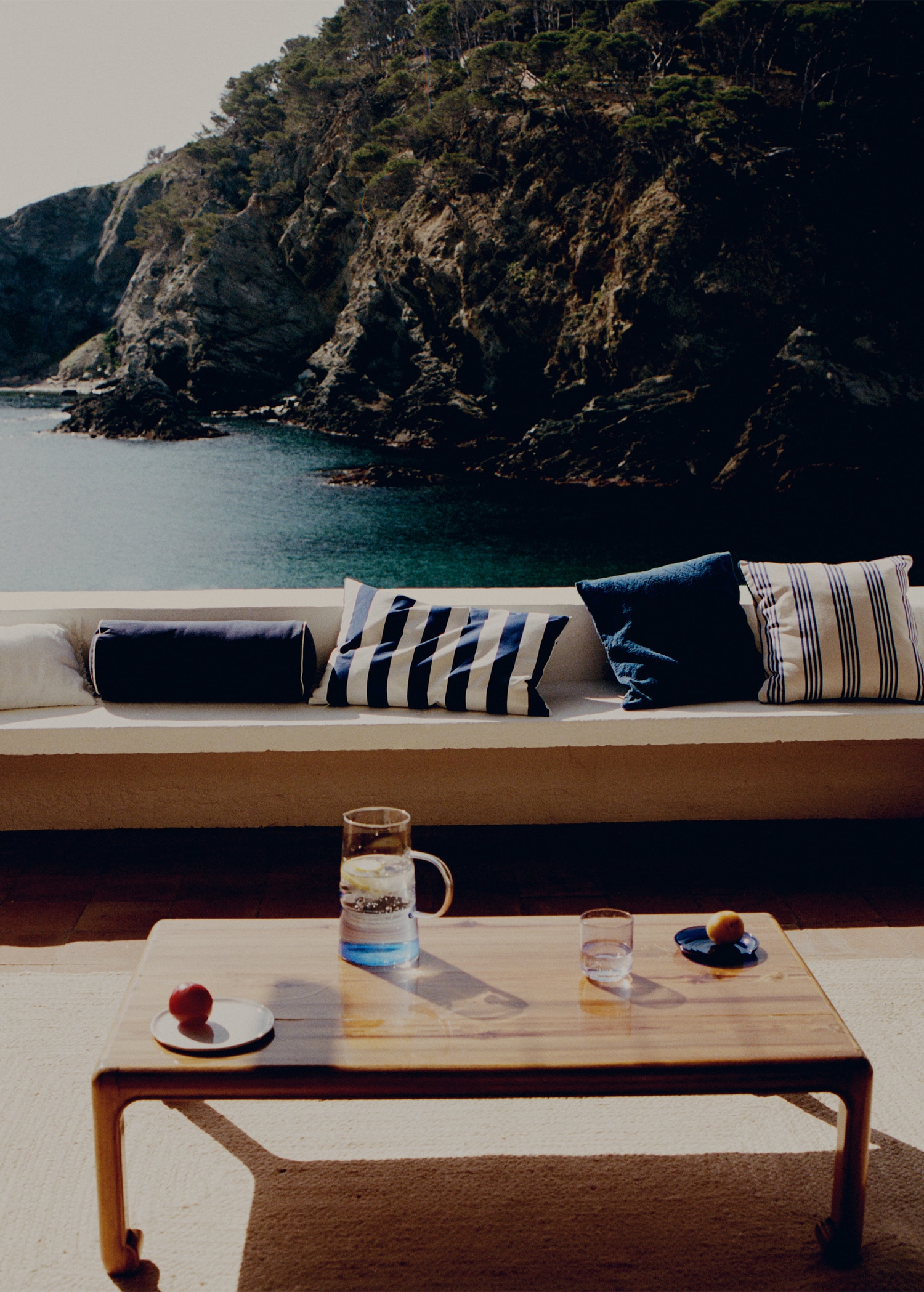 Waterproof thick-striped cushion cover 40x60 cm - Details of the article 6
