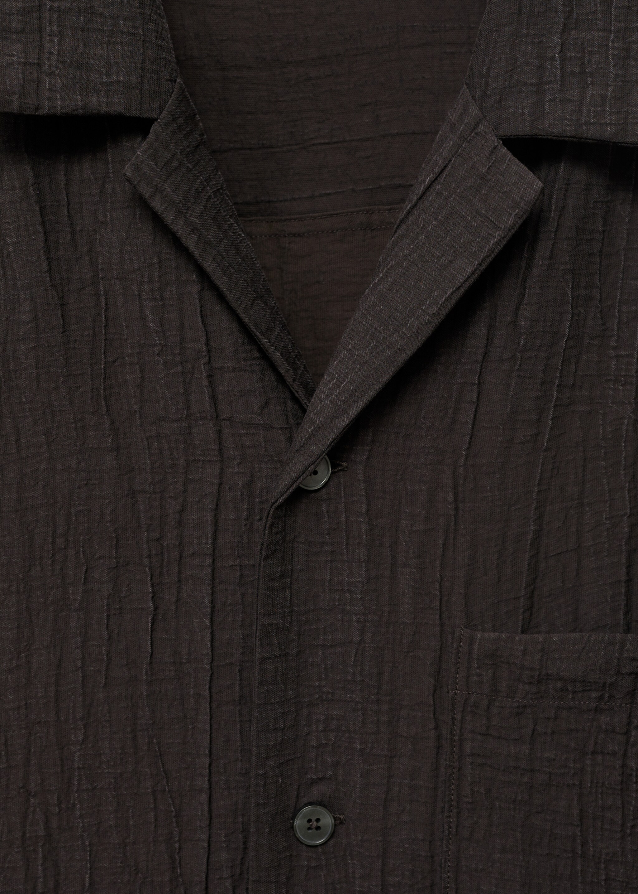 Creased-effect shirt - Details of the article 8