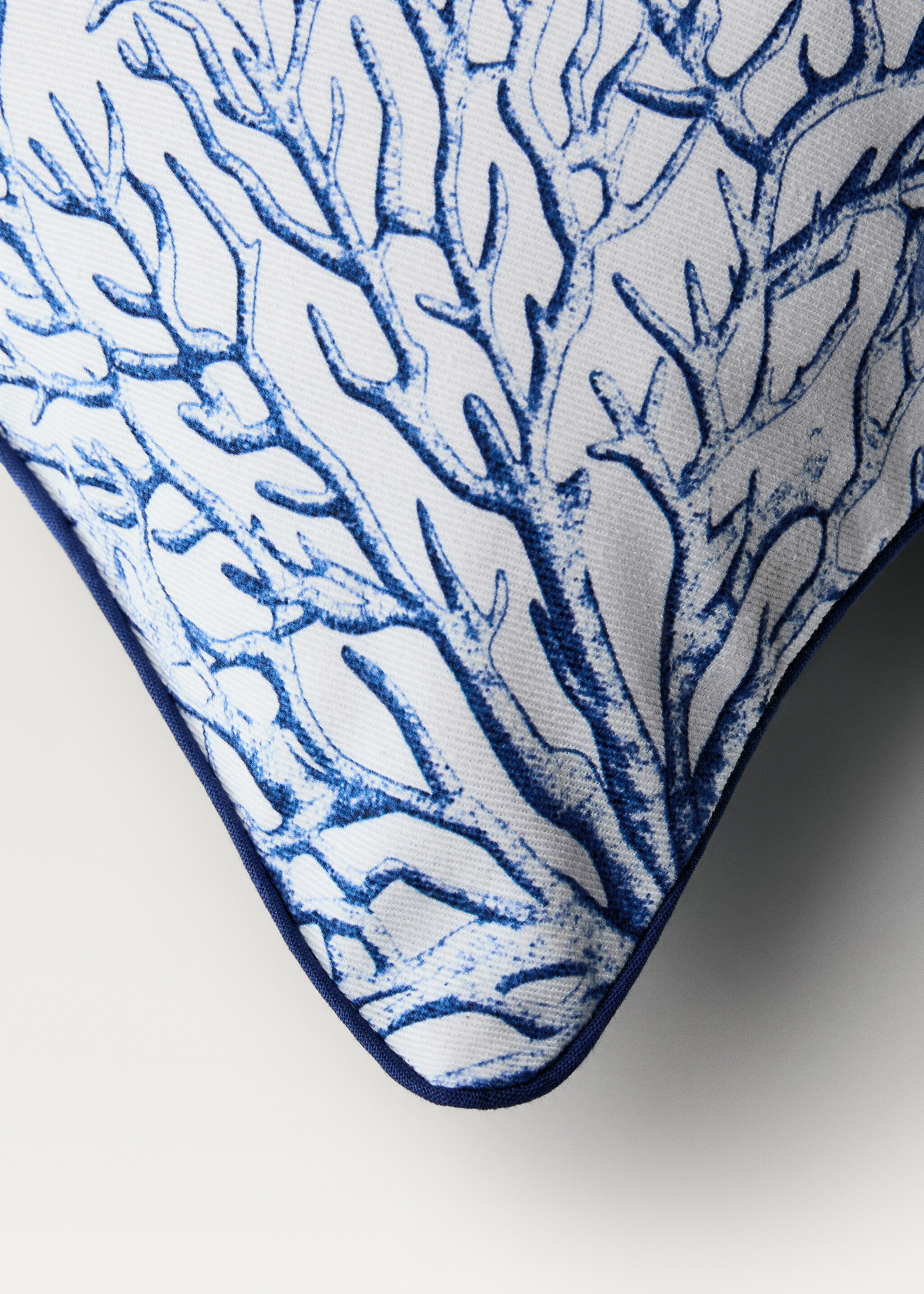 Funda cojín estampado marino reversible 30x50 cm - Detalle del artículo 3