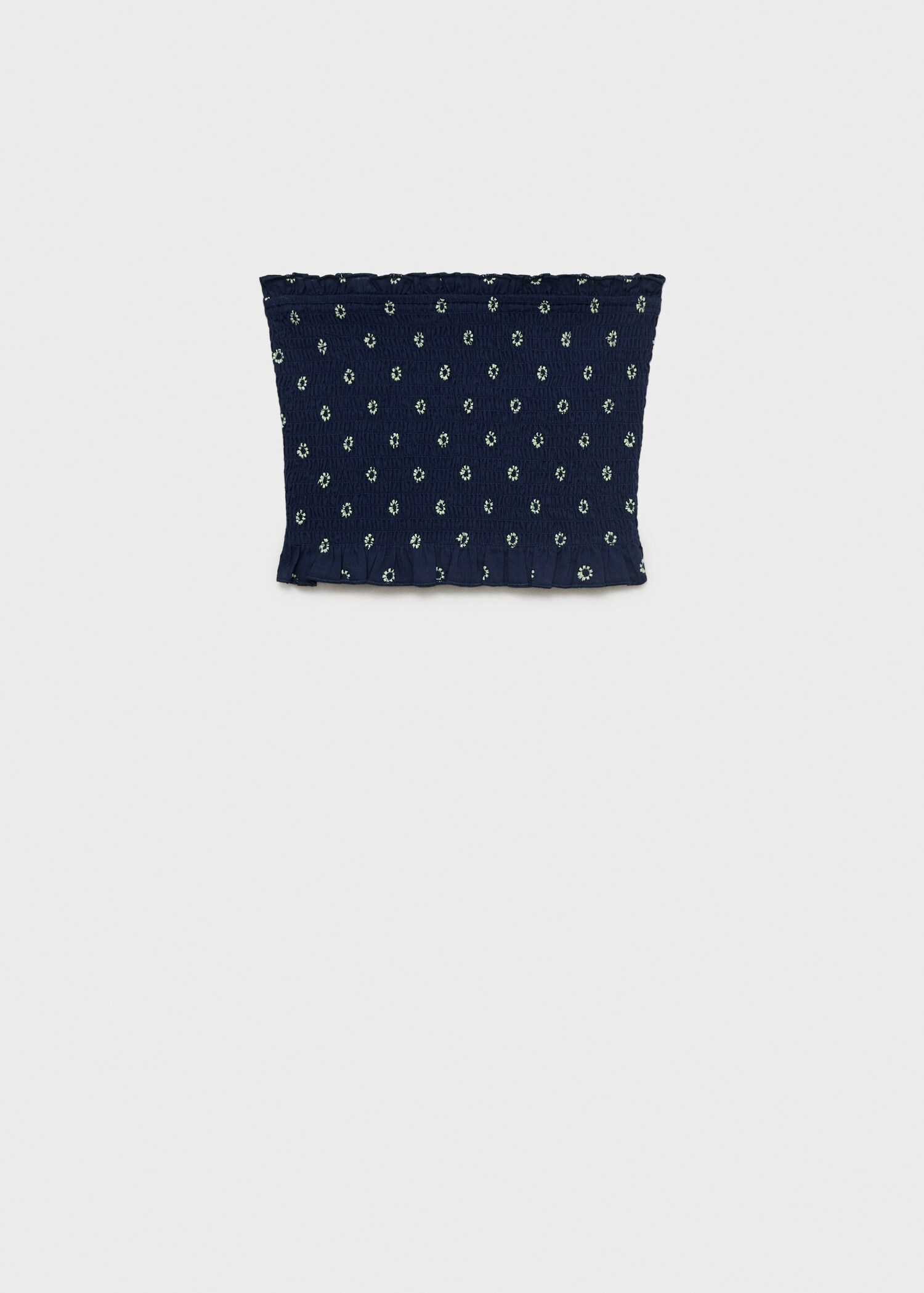 Top bustier froncé - Article sans modèle