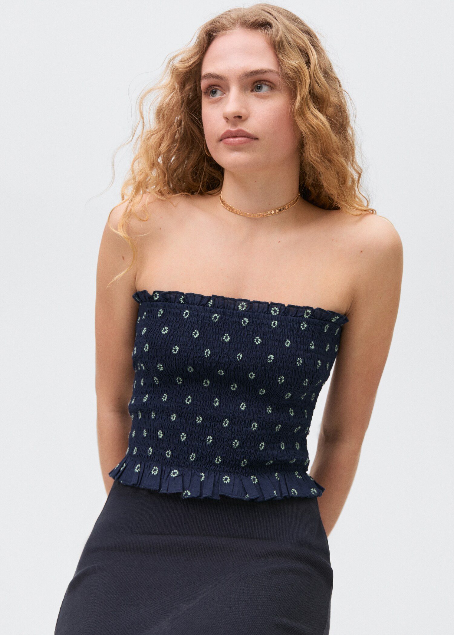 Top bustier froncé - Détail de l'article 2
