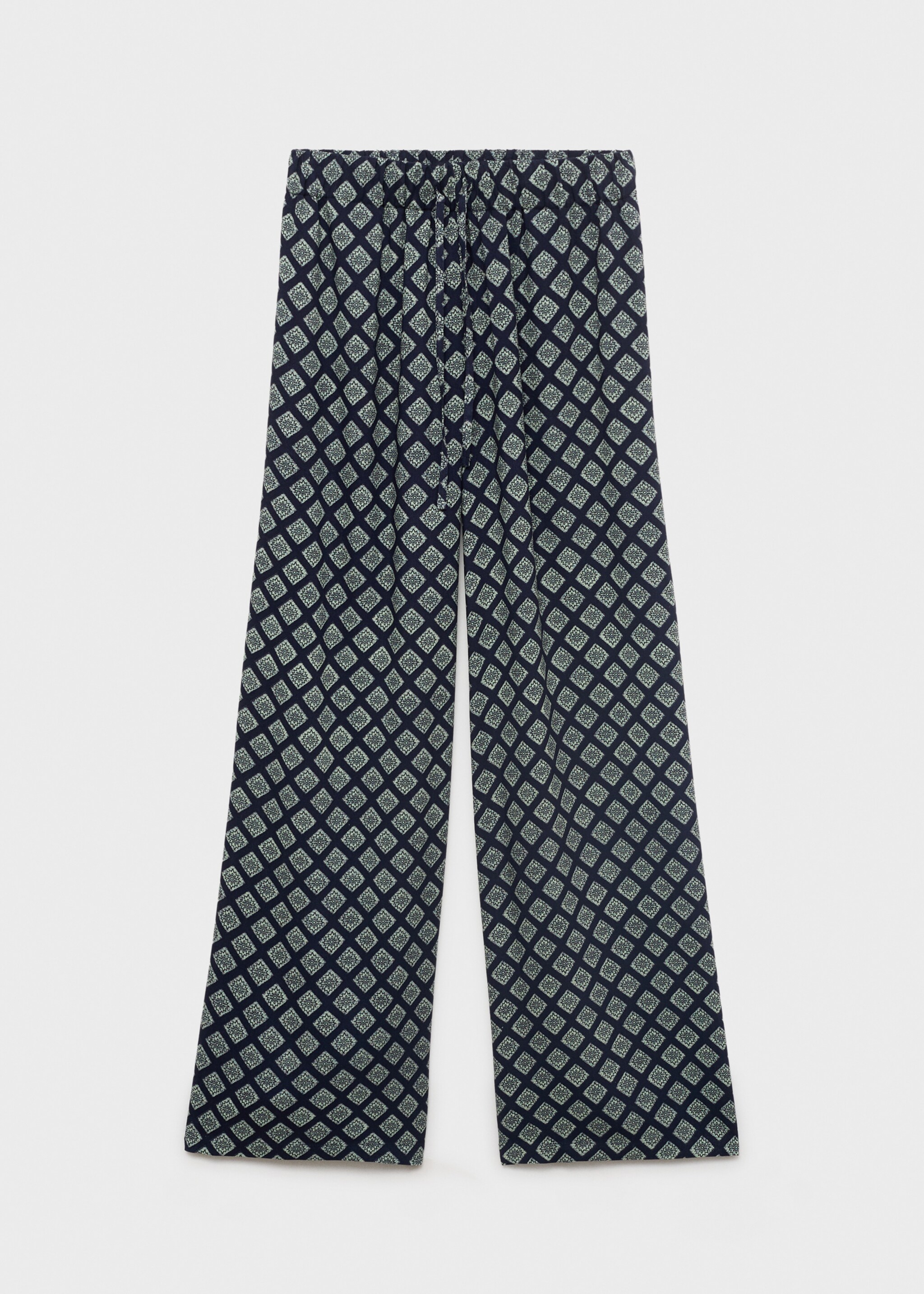 Pantalon droit imprimé - Article sans modèle