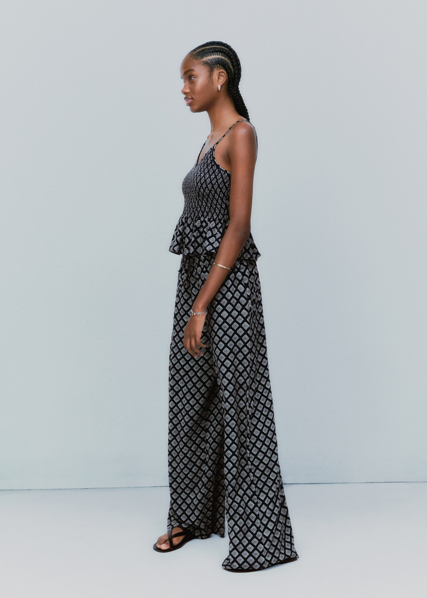 Pantalon droit imprimé - Détail de l'article 5