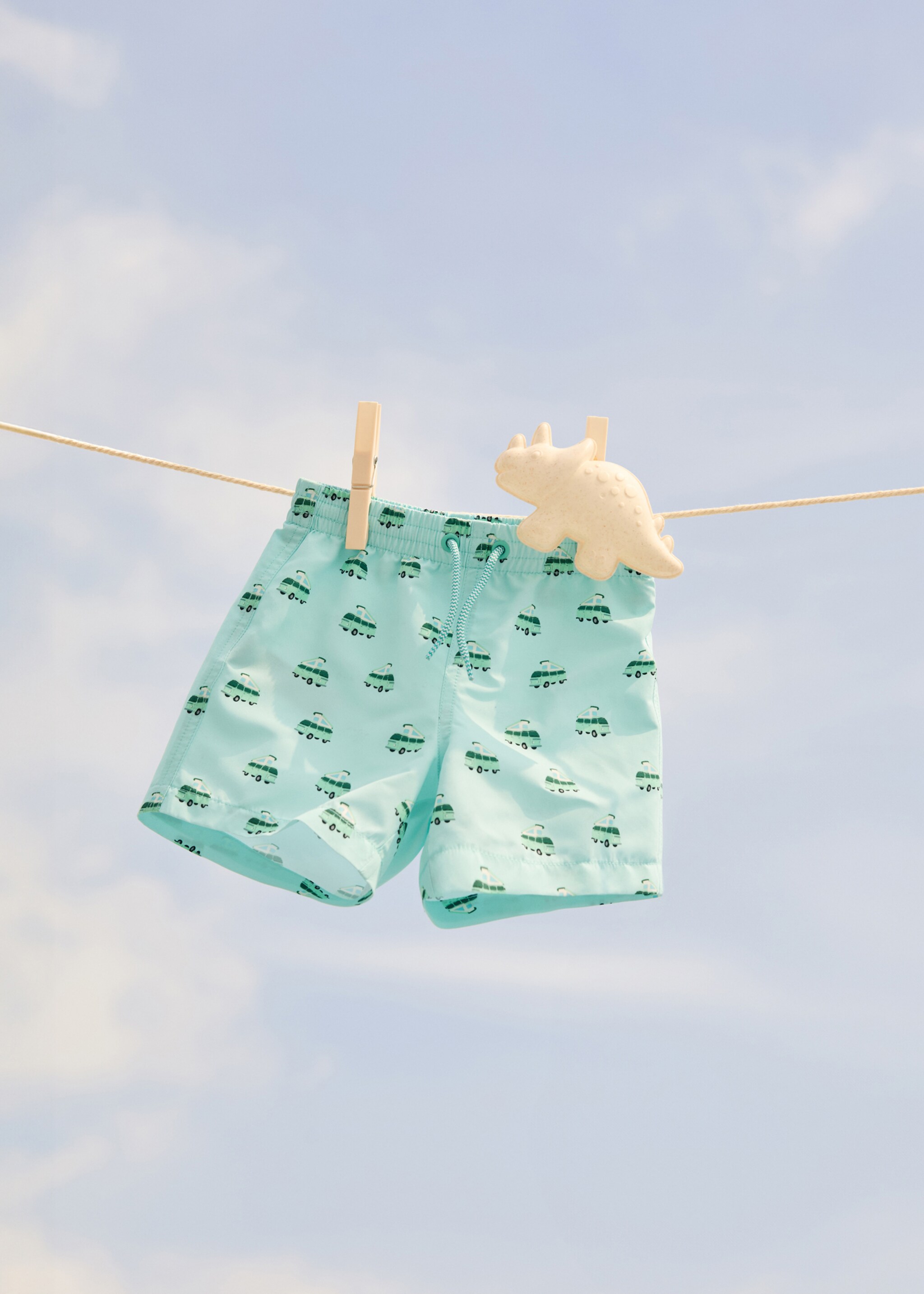 Printed swimming trunks - Details of the article 5