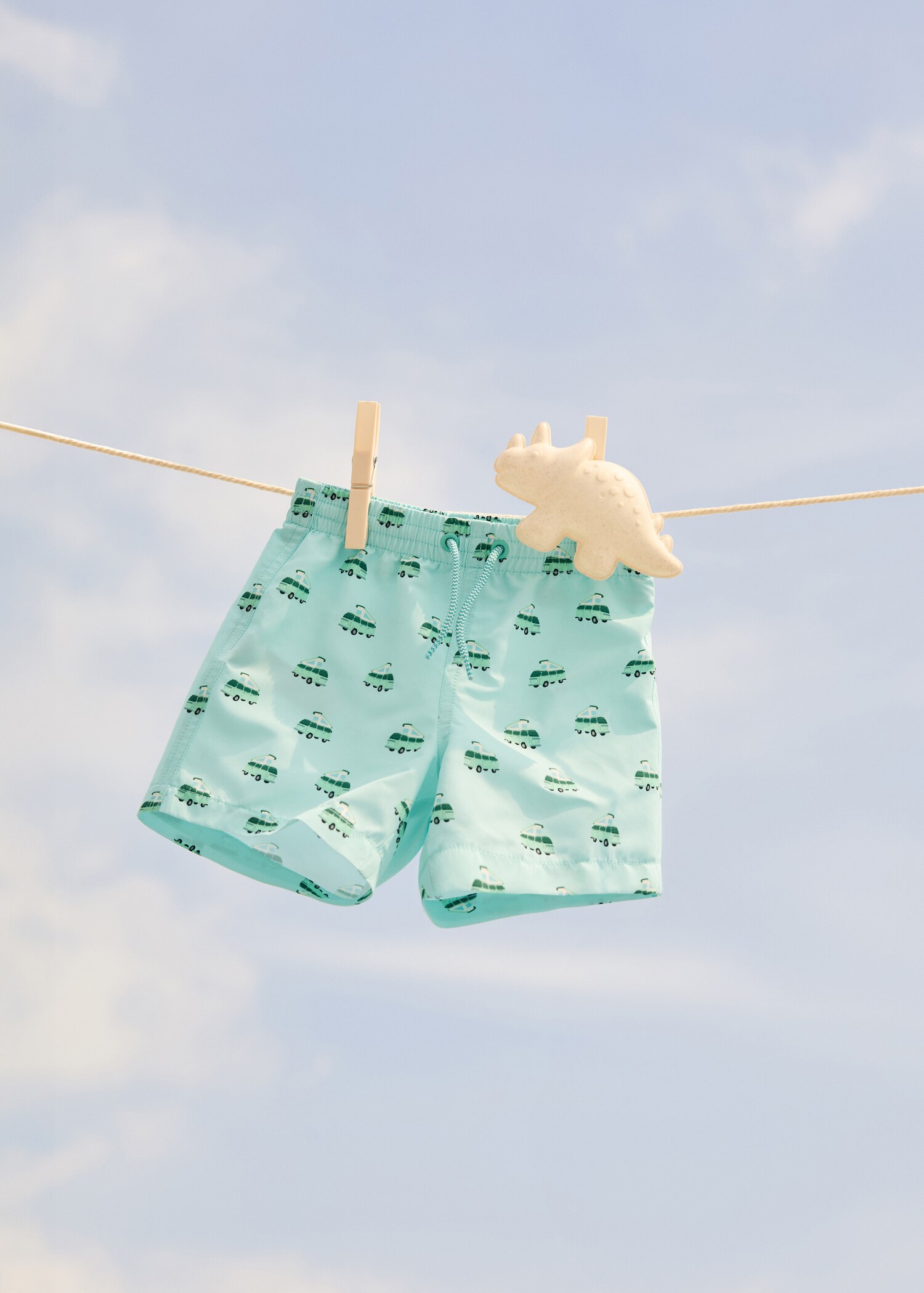 Printed swimming trunks - Details of the article 5