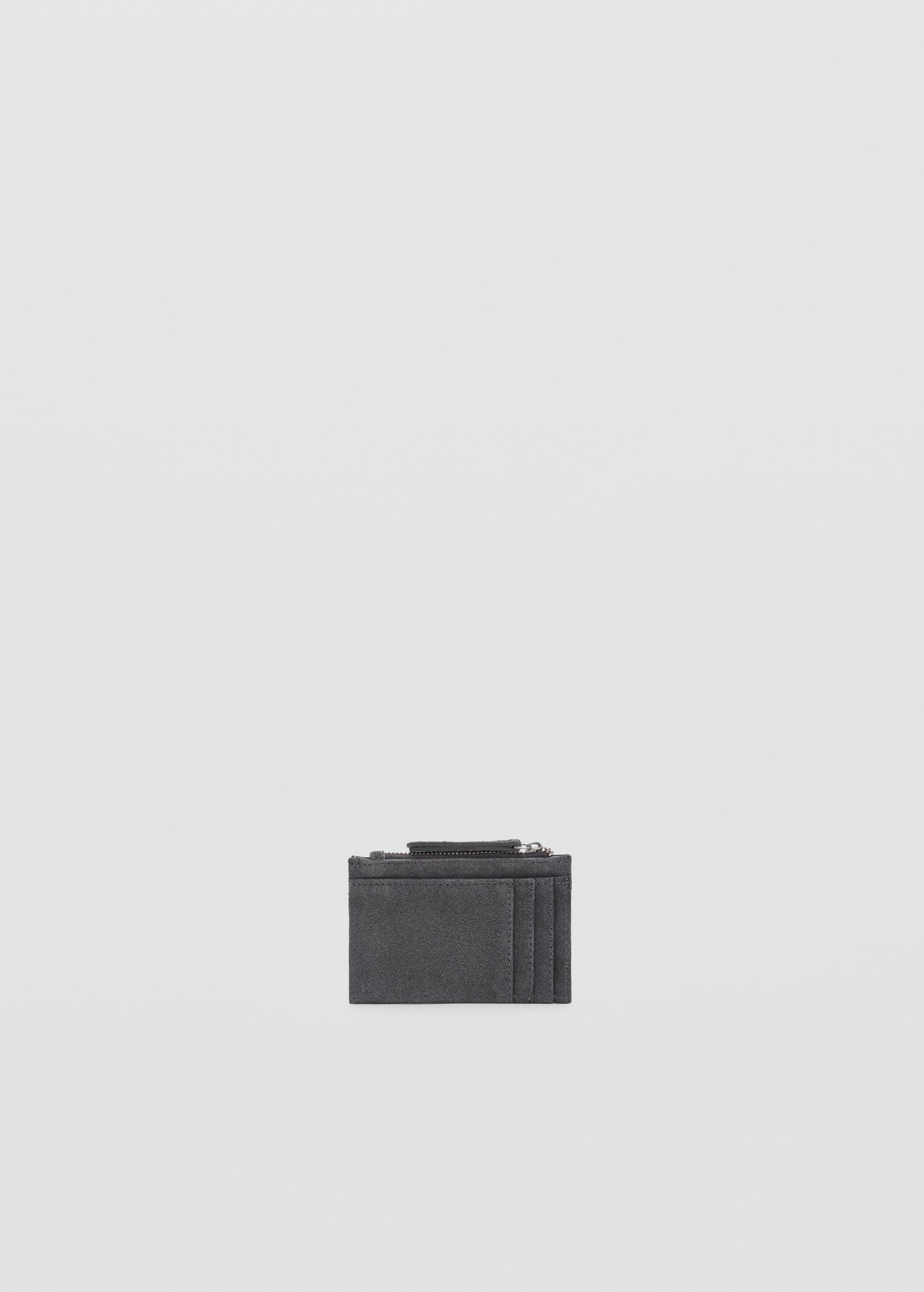 Studded leather purse - Medium plane