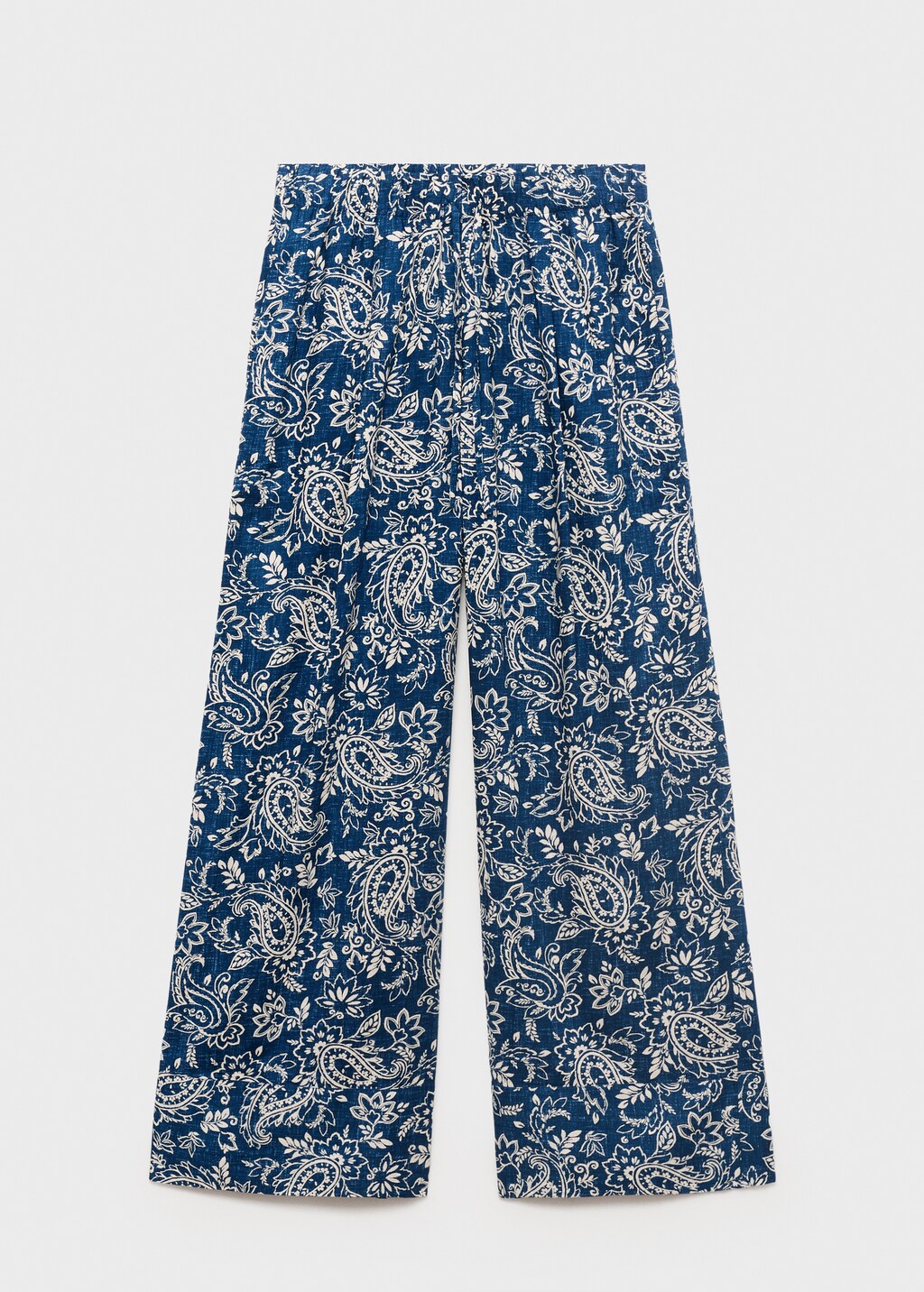 Printed cotton pants