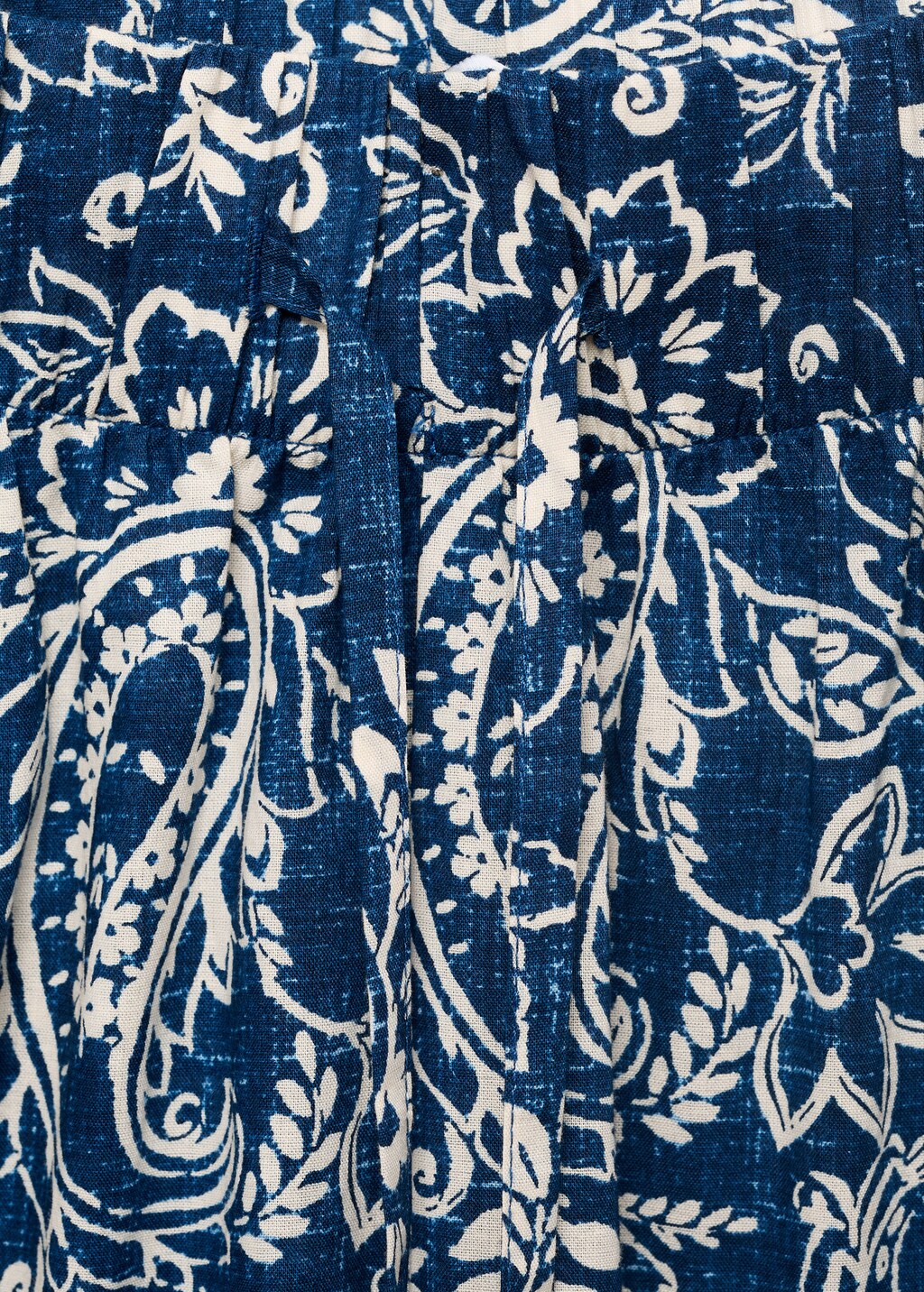 Printed cotton pants