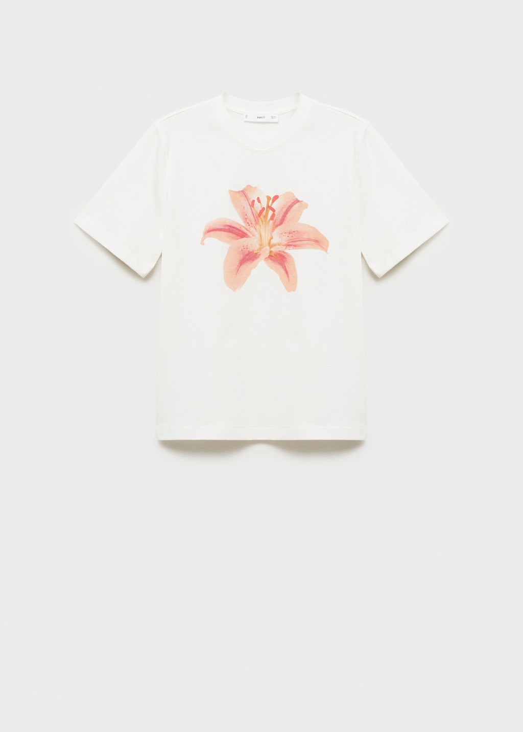 Floral print T-shirt - Women | MANGO USA