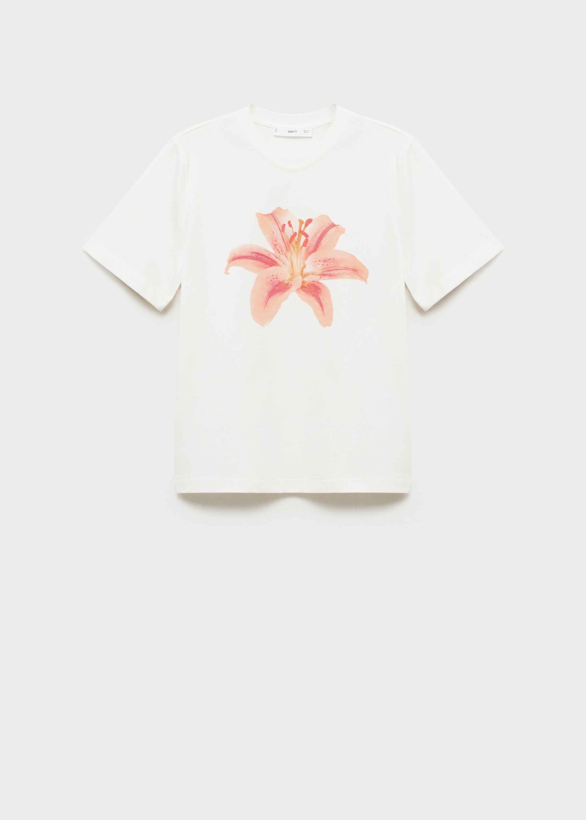 Floral print T-shirt - Article without model