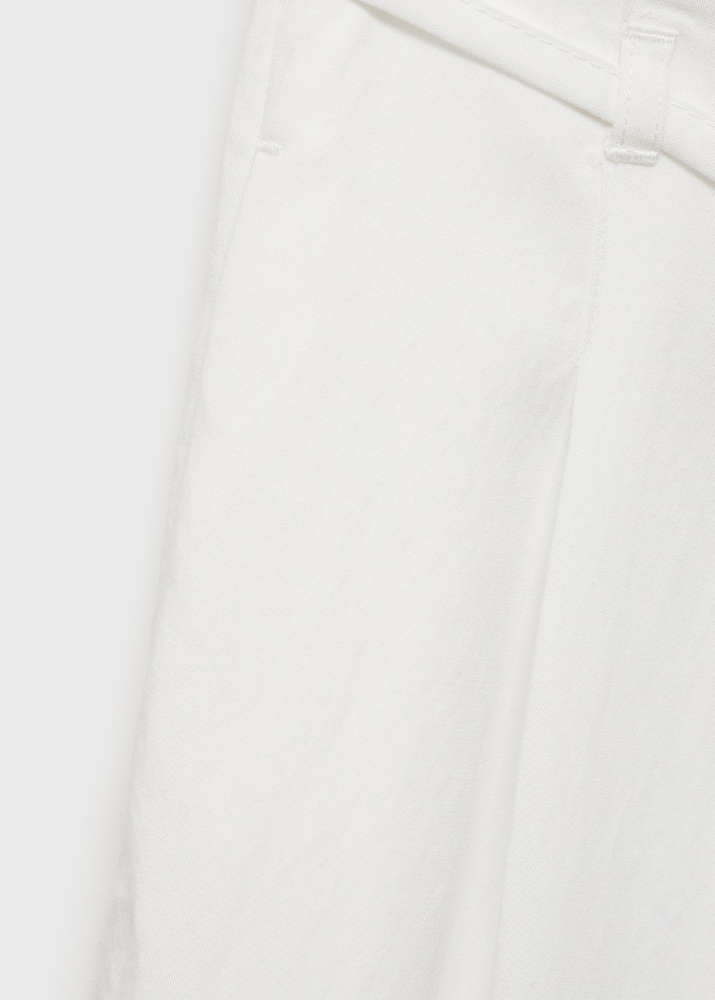 Mango Lyocell suit pants with bow belt