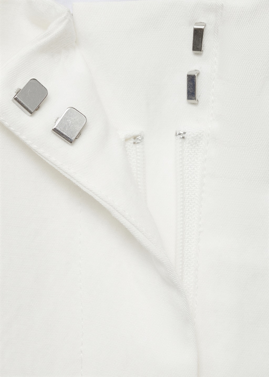 Mango Lyocell suit pants with bow belt