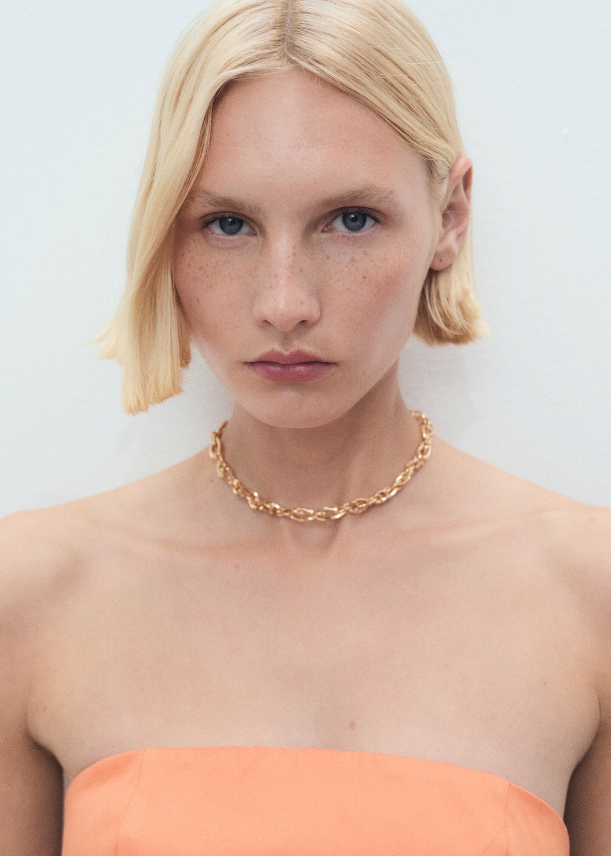 Strapless balloon dress - Details of the article 1