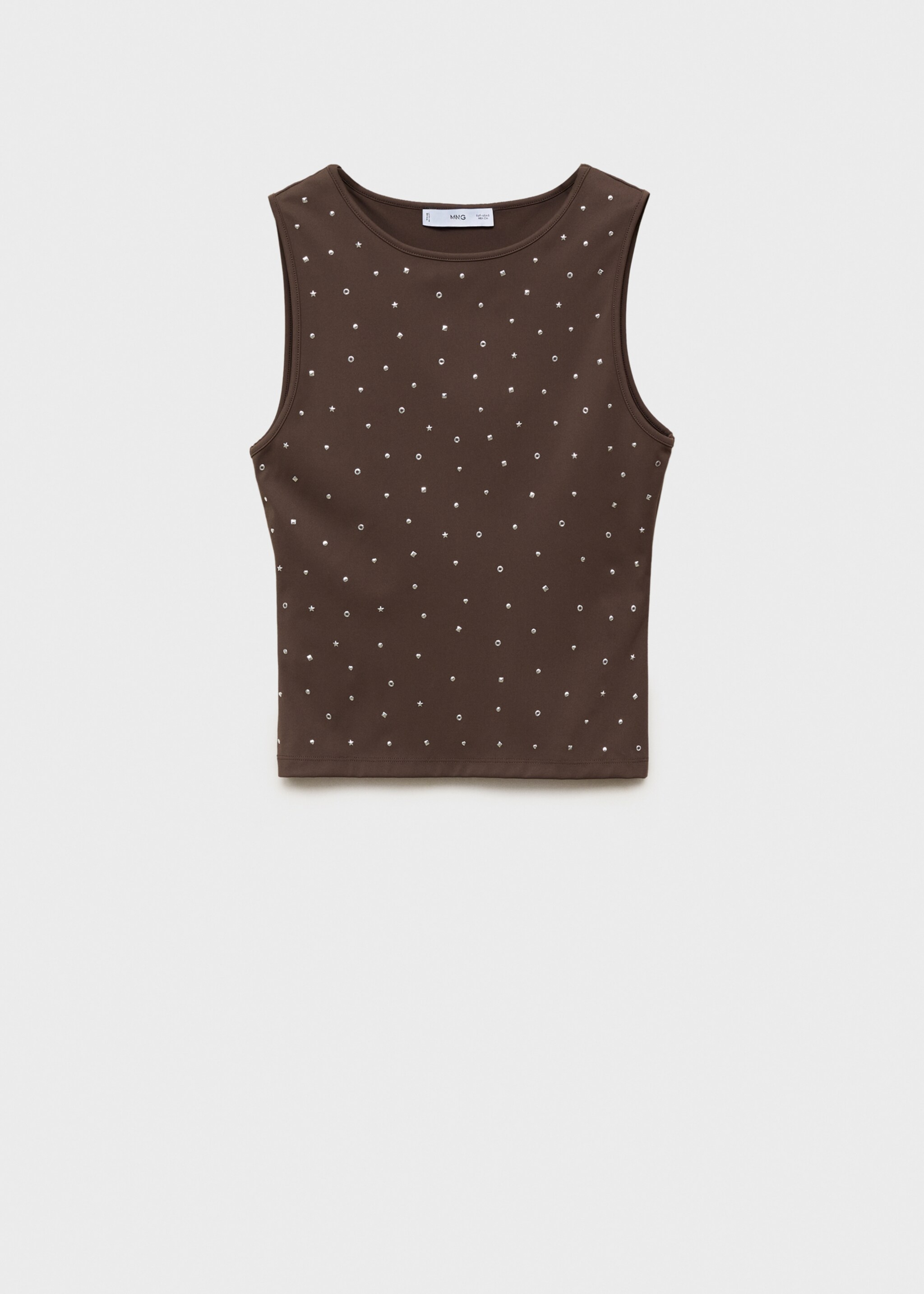Top with metallic appliqués - Article without model