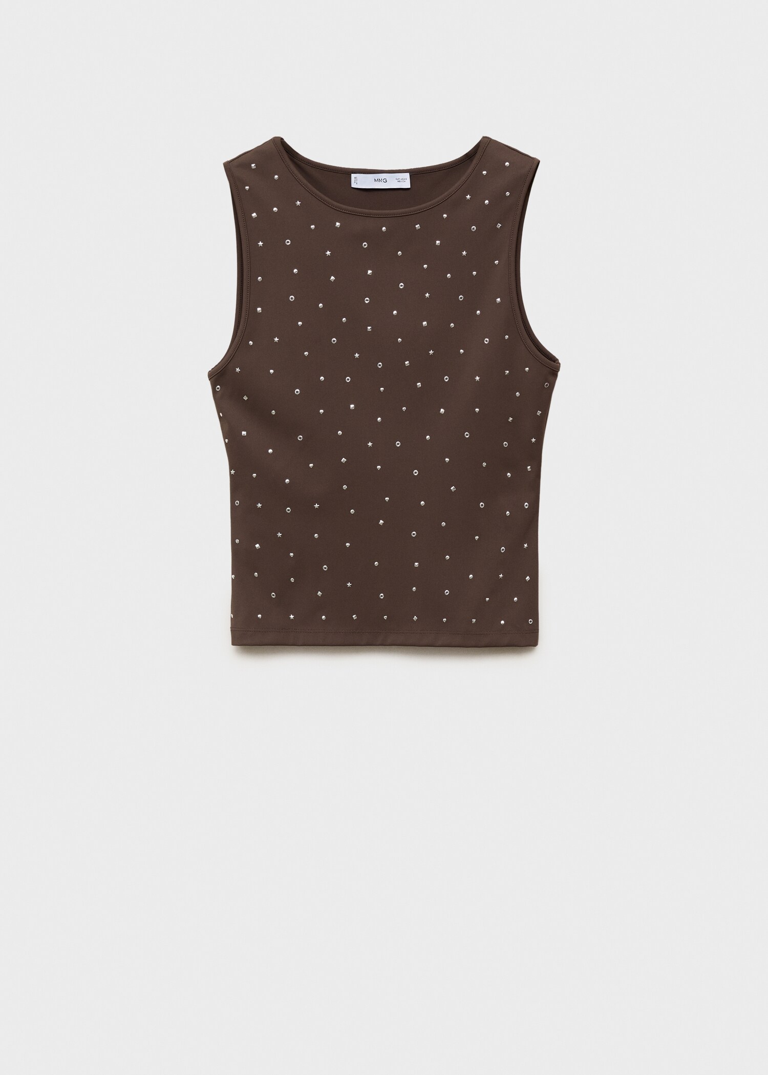 Top with metallic appliqués - Article without model