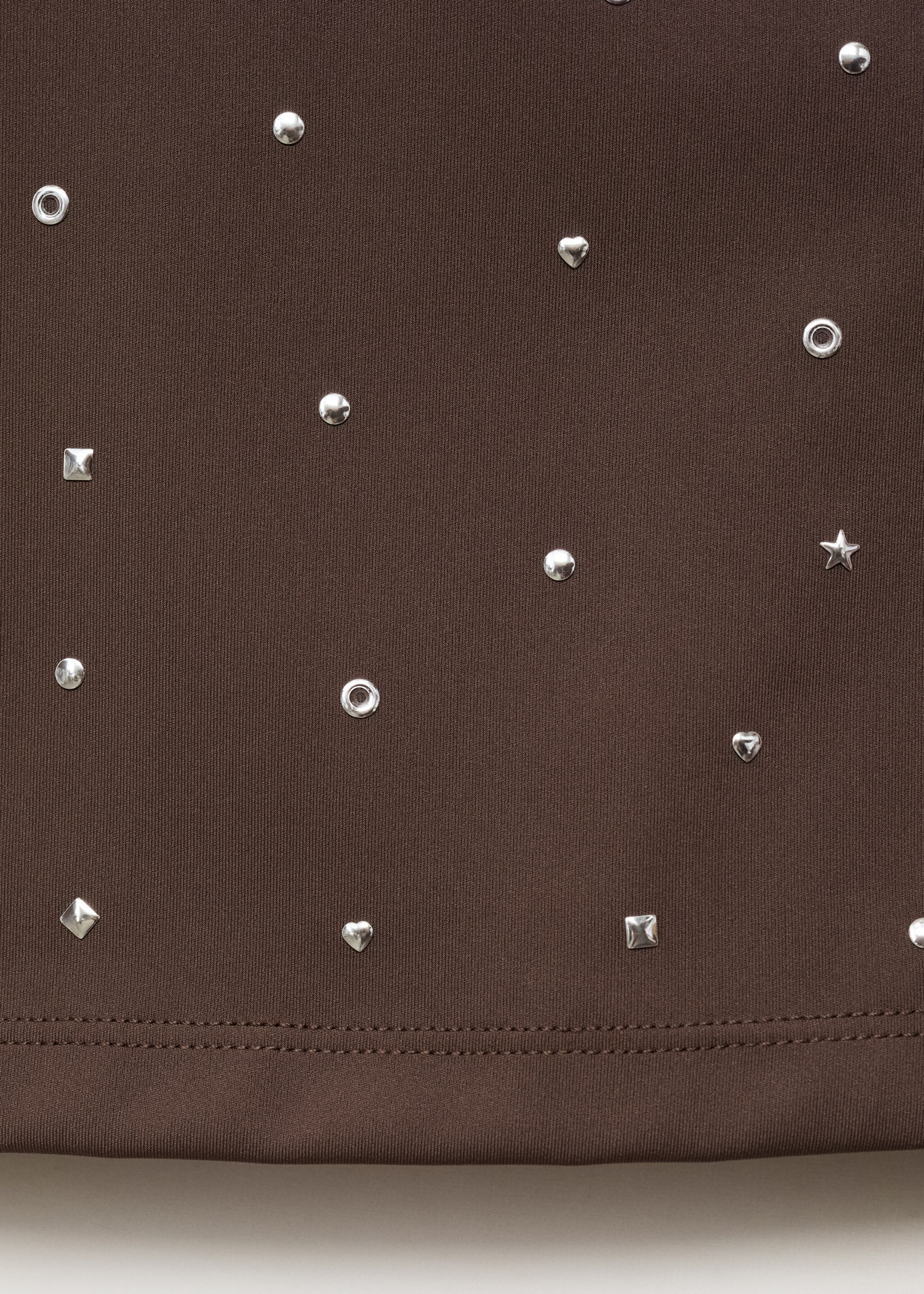 Top with metallic appliqués - Details of the article 0