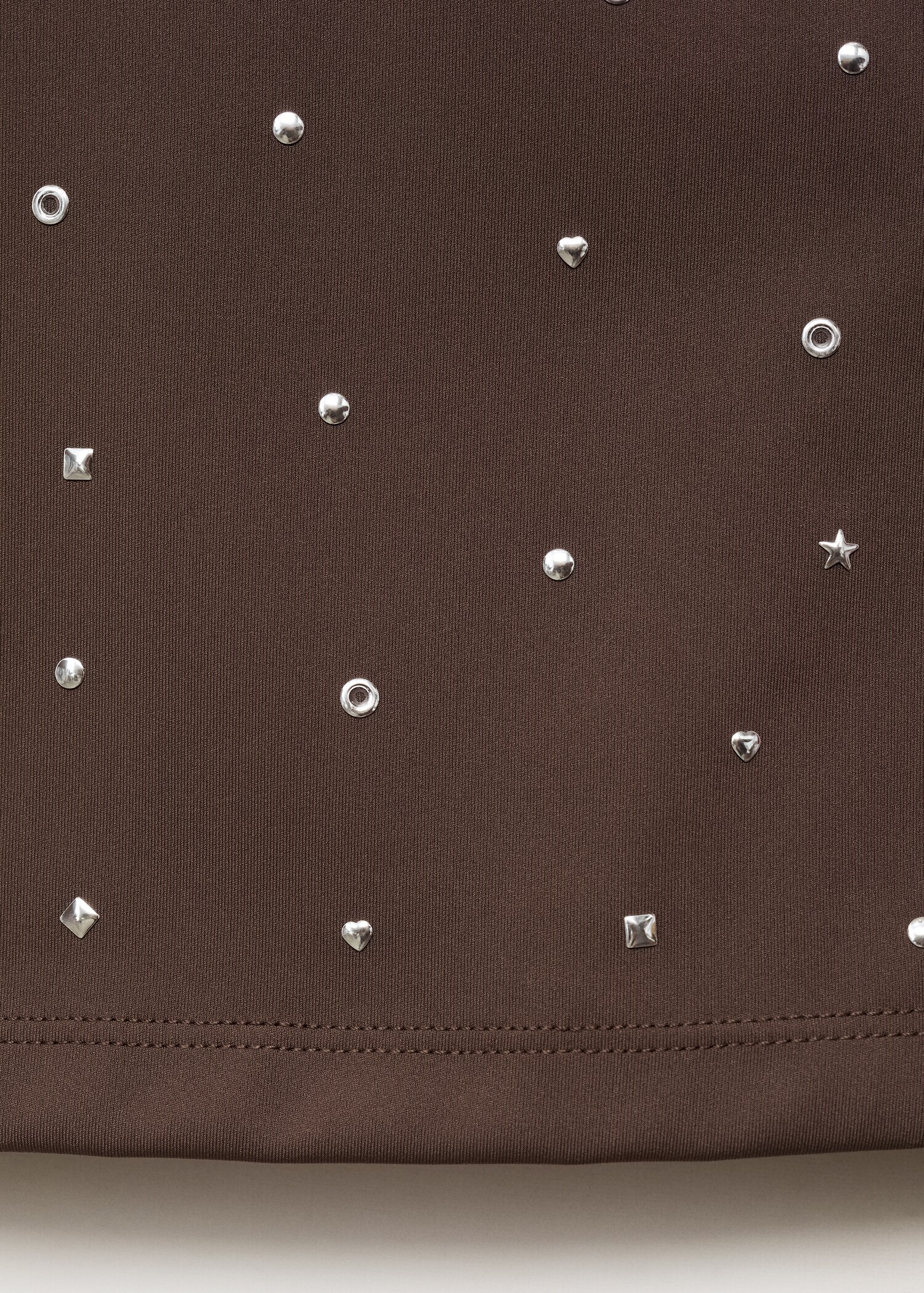 Top with metallic appliqués - Details of the article 0