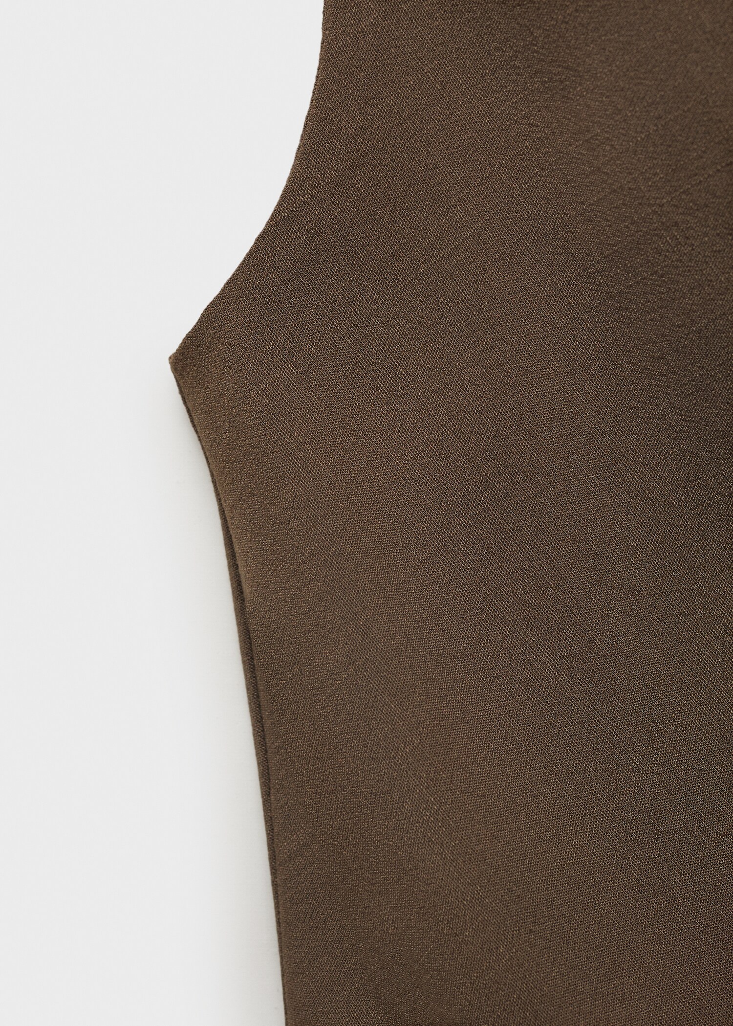 Asymmetrical draped top with straps - Details of the article 0