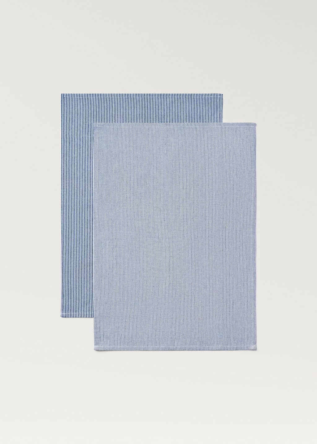 Cotton striped kitchen towels