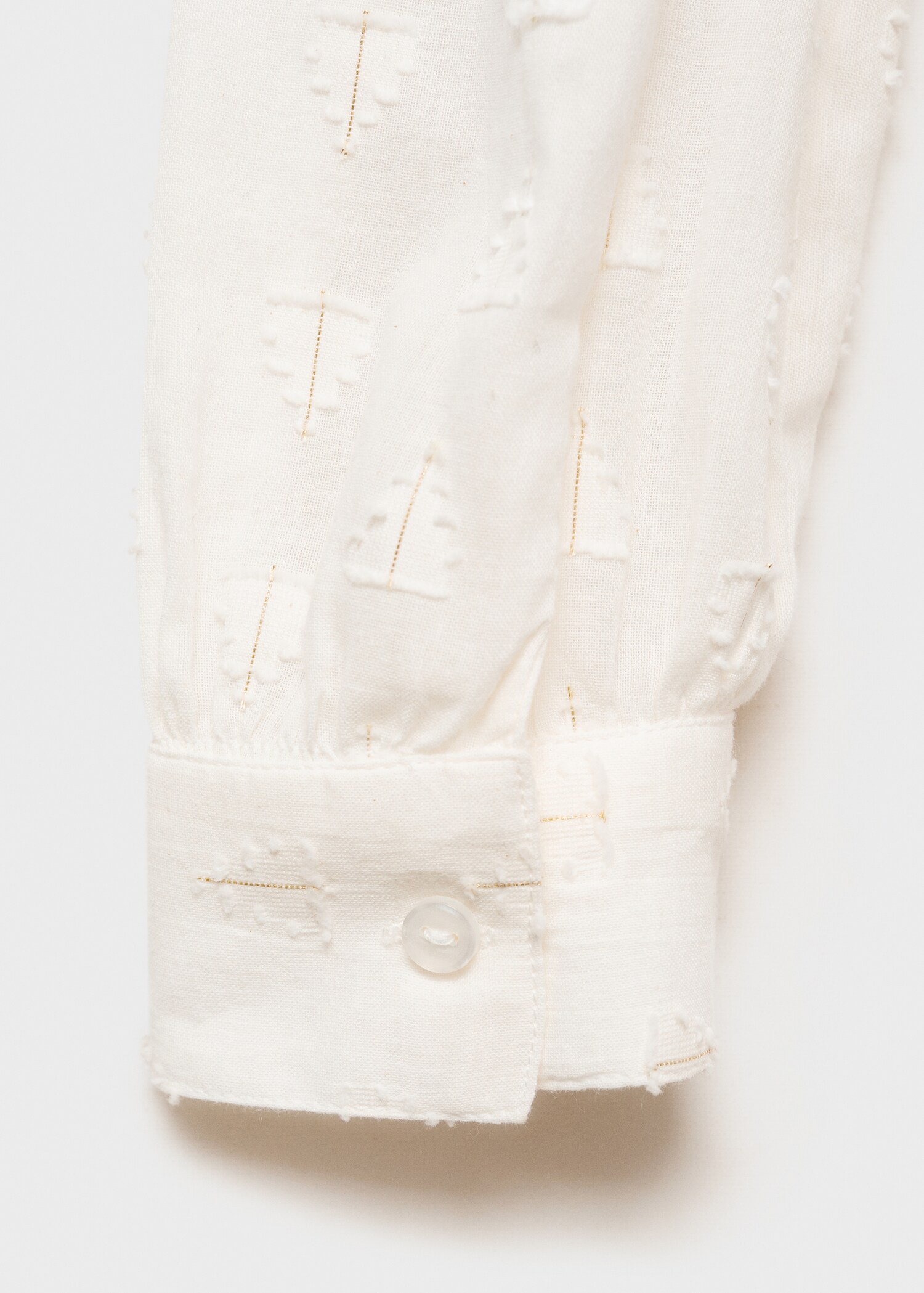 Bluse mit Metallic-Garn - Detail des Artikels 0
