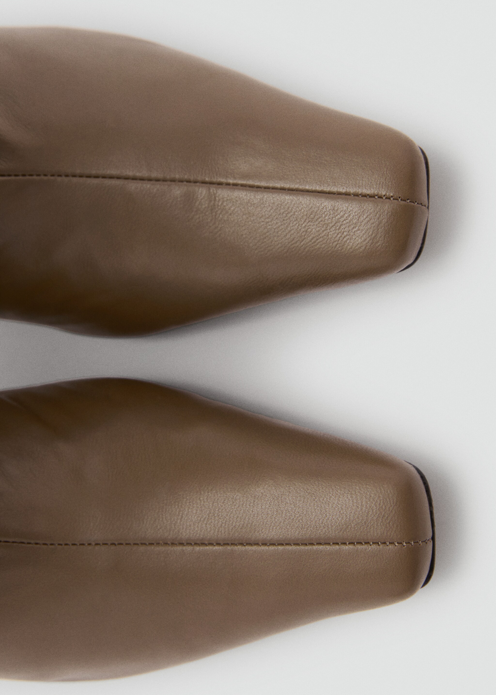 Bottines cuir talon franges - Détail de l'article 3
