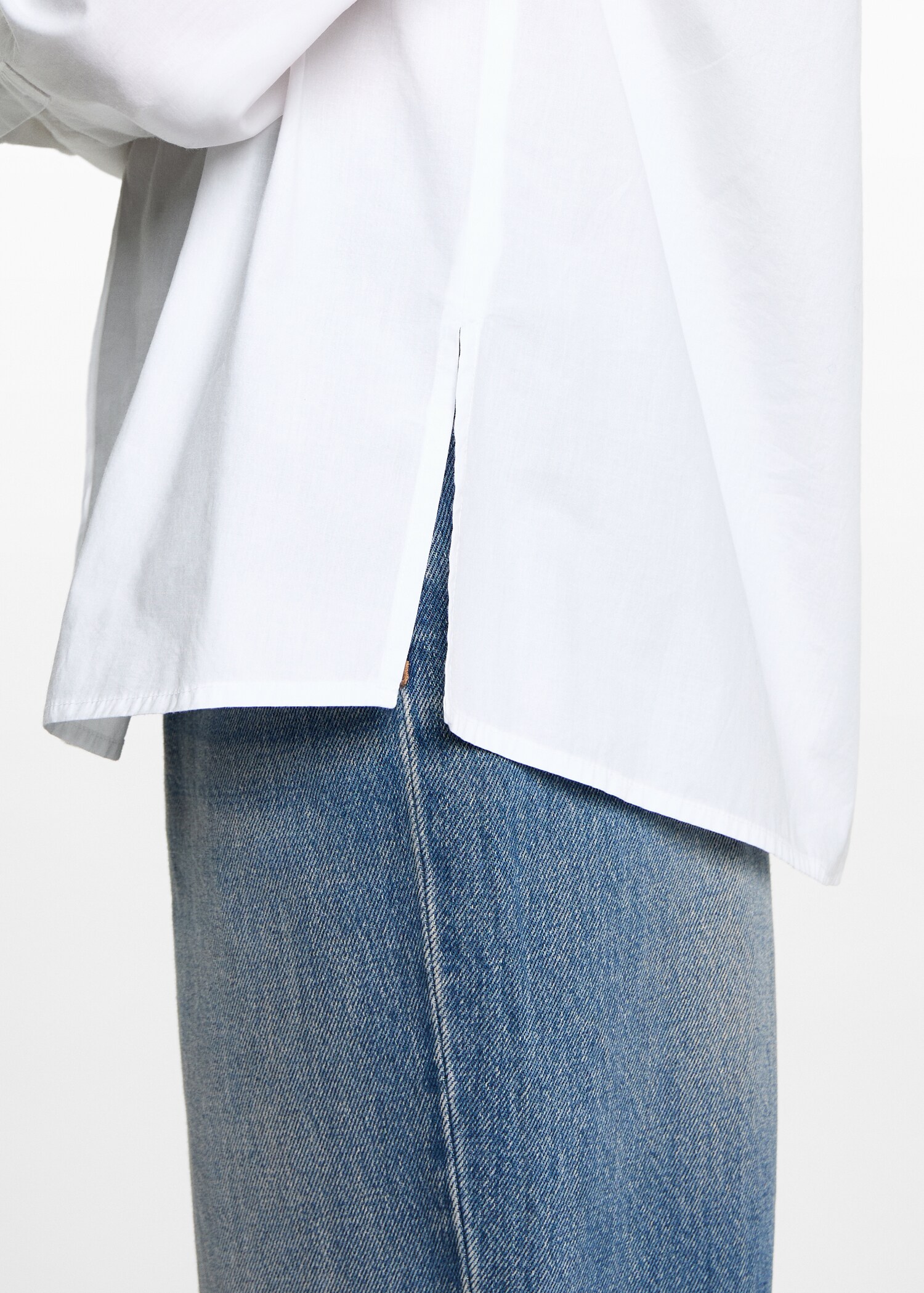 Camisa cotó oversize - Detall de l'article 2