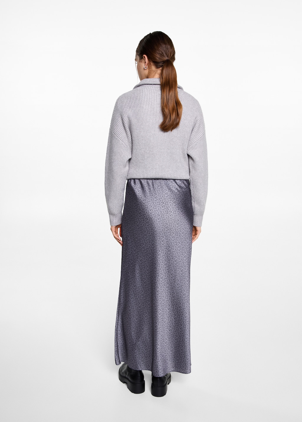 Printed satin skirt - Teen | MANGO USA Printed satin skirt - Teen | MANGO USA