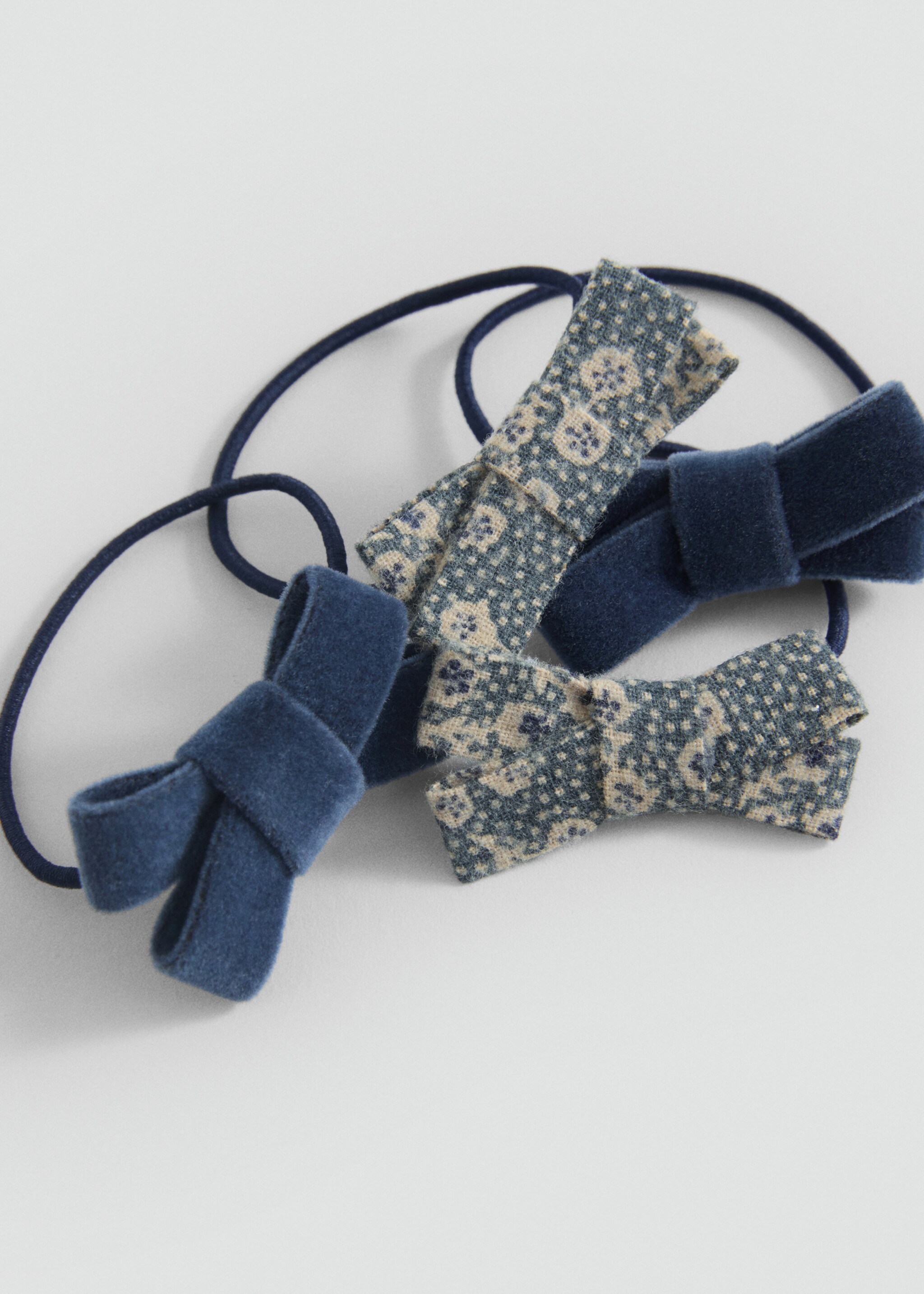 Pack of 4 scrunchies - Medium plane