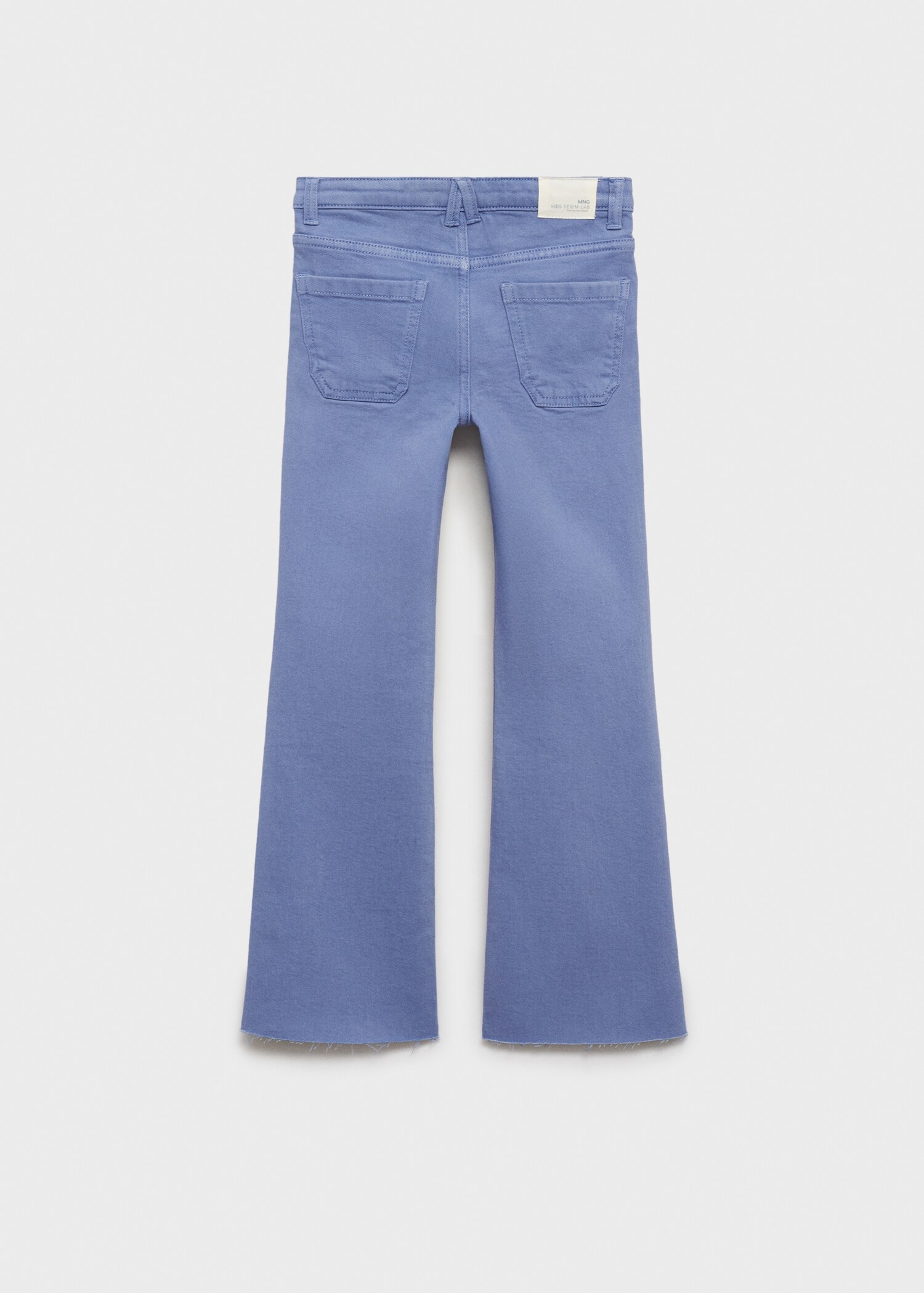 Frayed low-rise skinny jeans - Reverse of the article