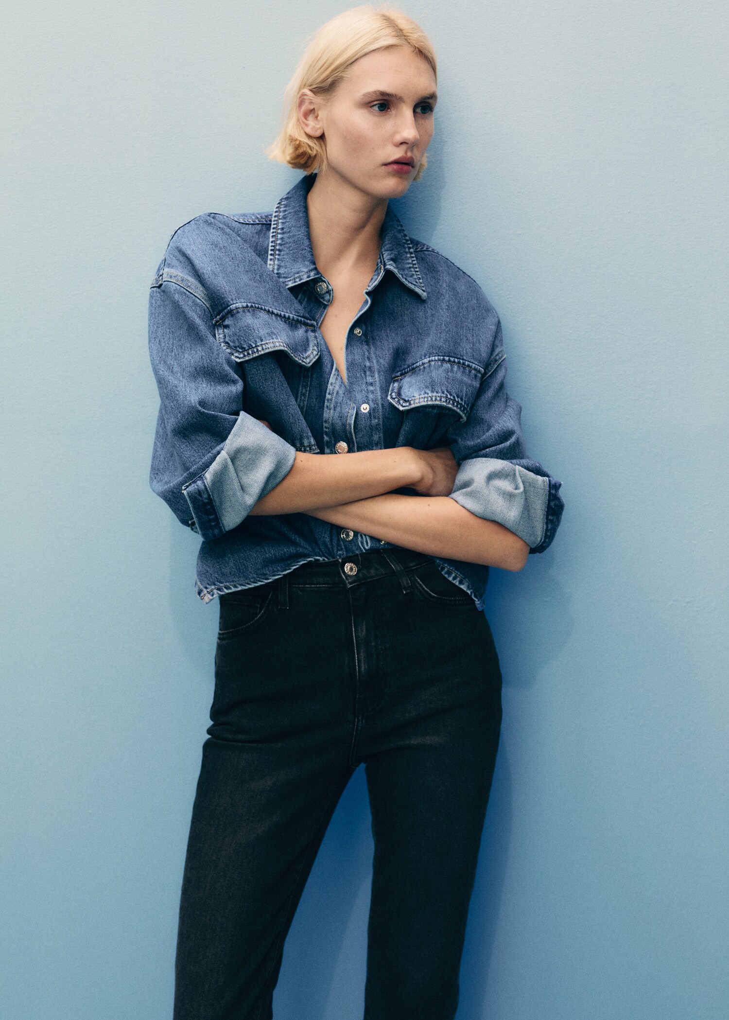 Claudia slim-fit cropped jeans - Details of the article 1