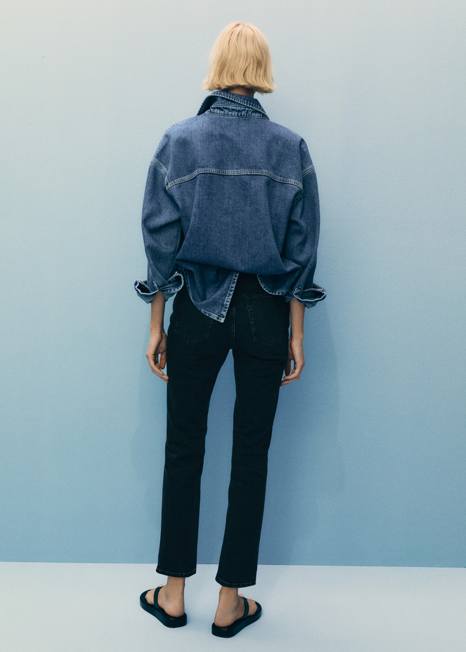 Claudia slim-fit cropped jeans - Reverse of the article
