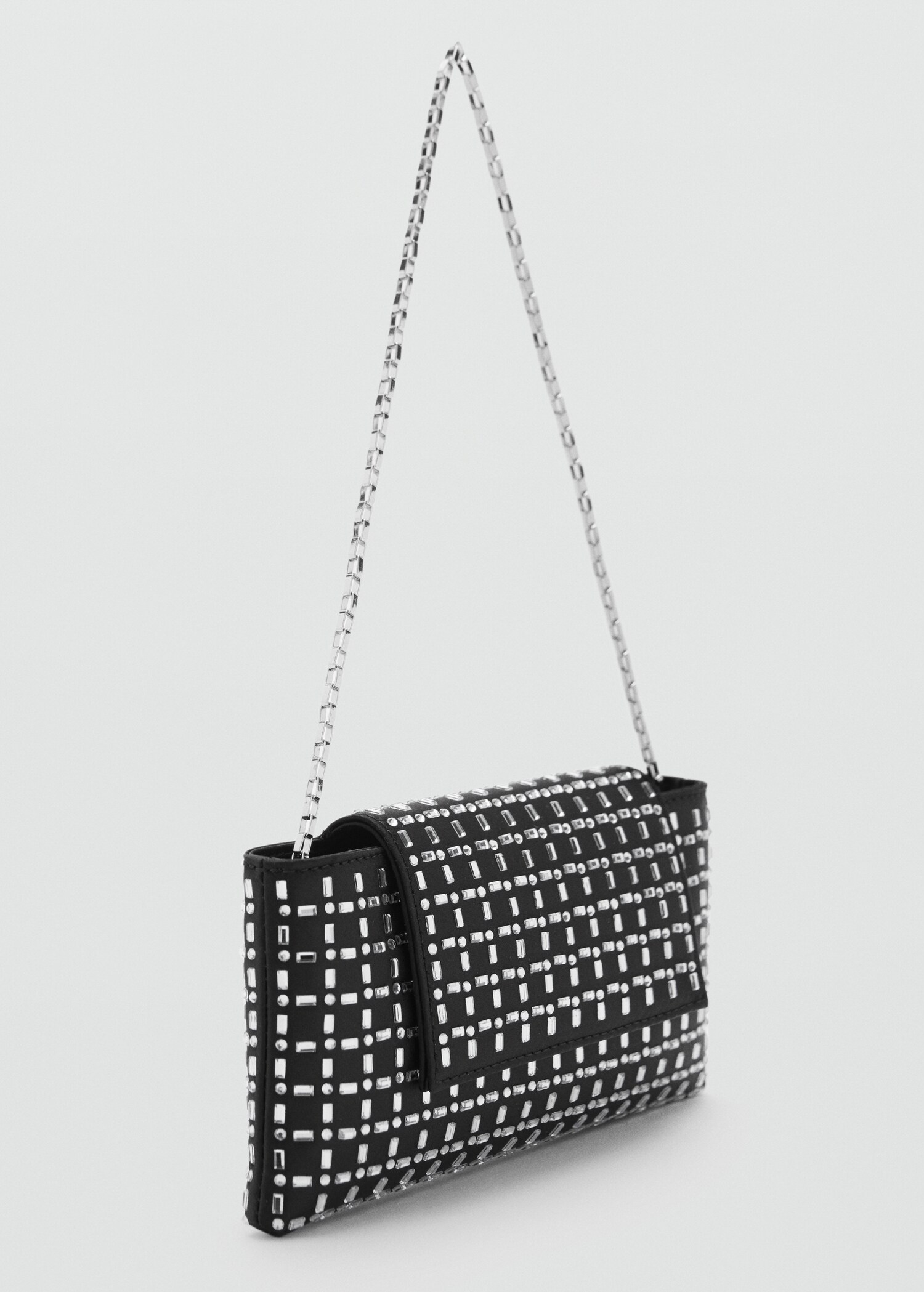 Crystal shoulder bag - Medium plane