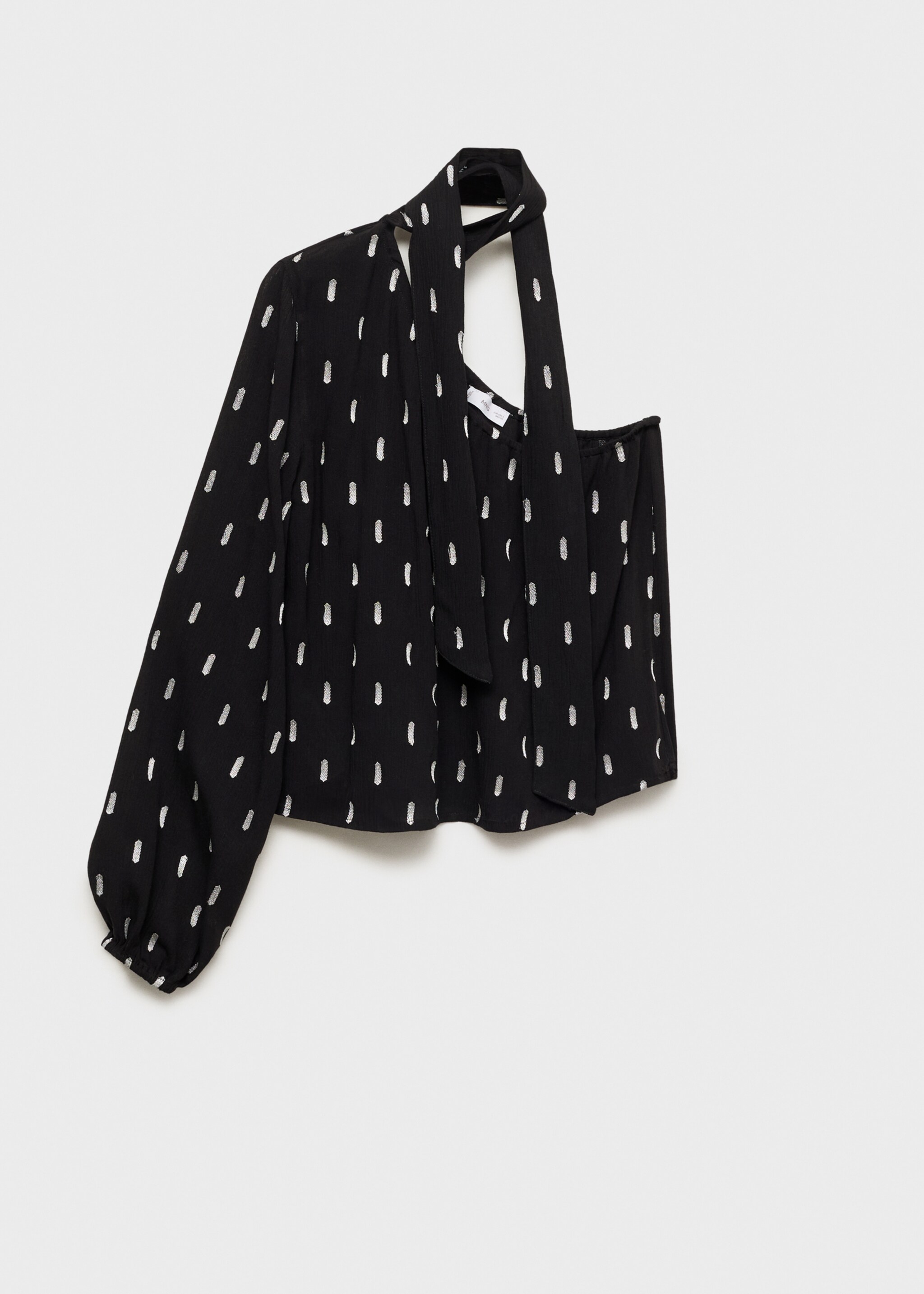 Blusa asimétrica estampada - Artículo sin modelo