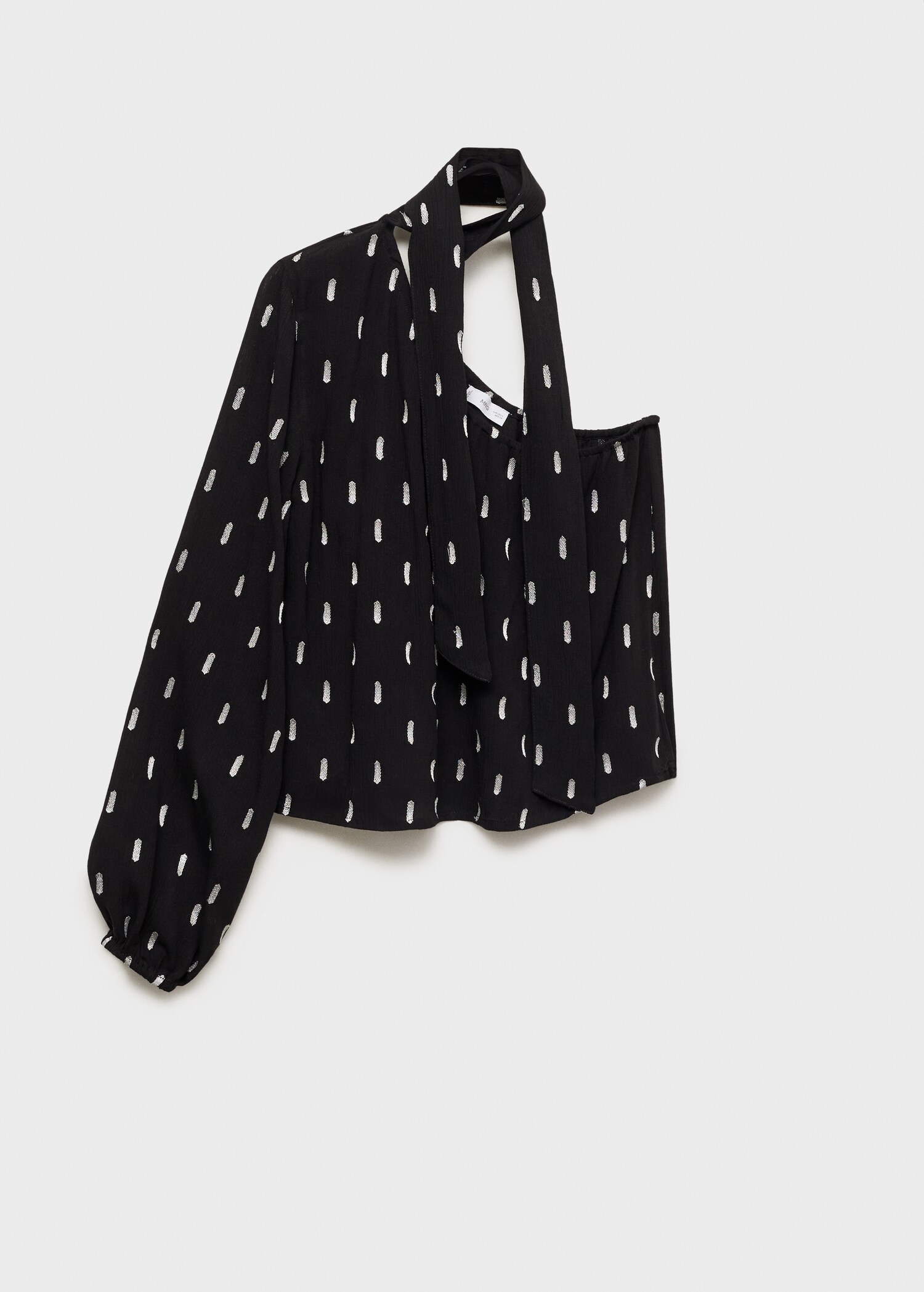 Blusa asimétrica estampada - Artículo sin modelo