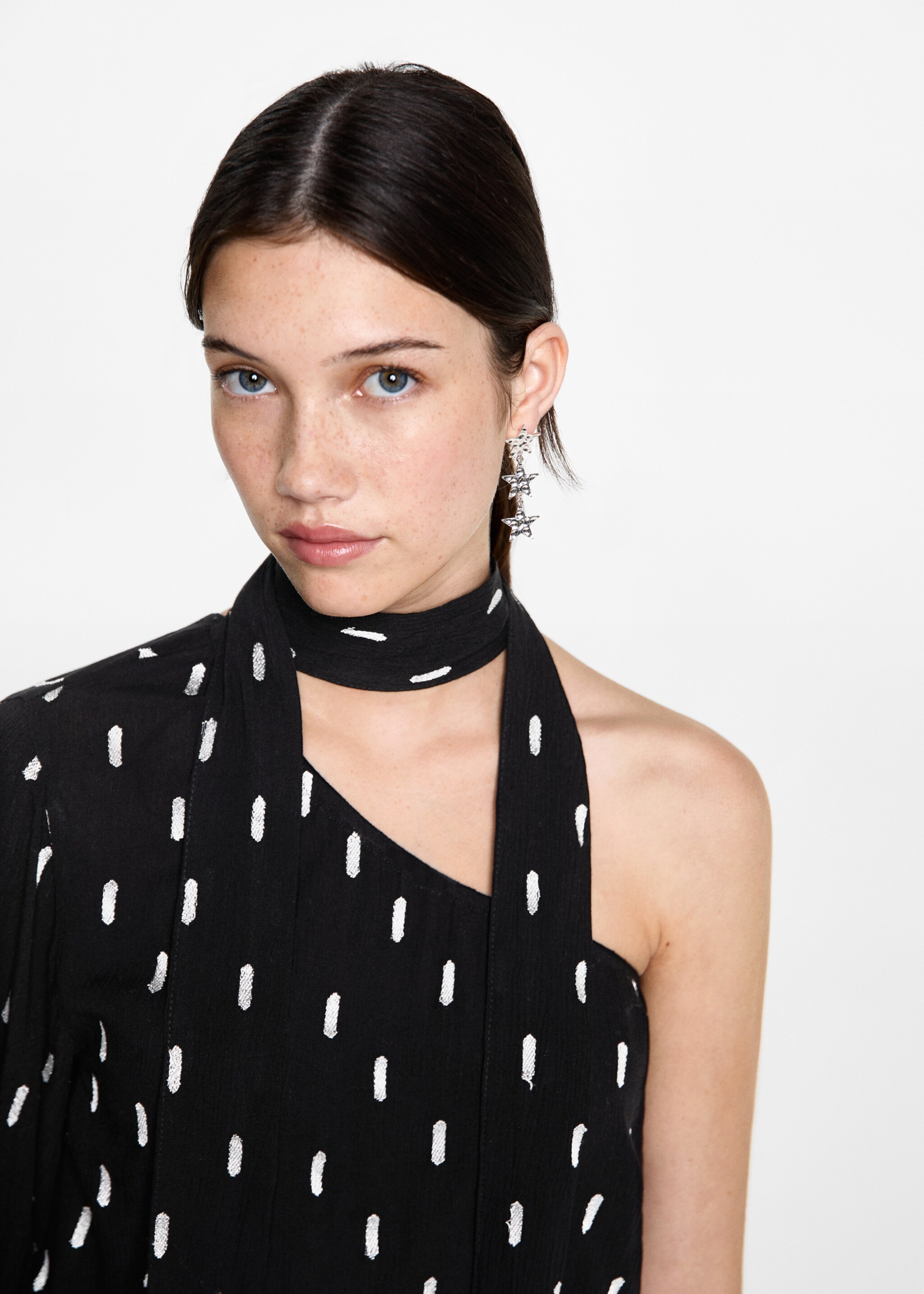 Blusa asimétrica estampada - Detalle del artículo 1