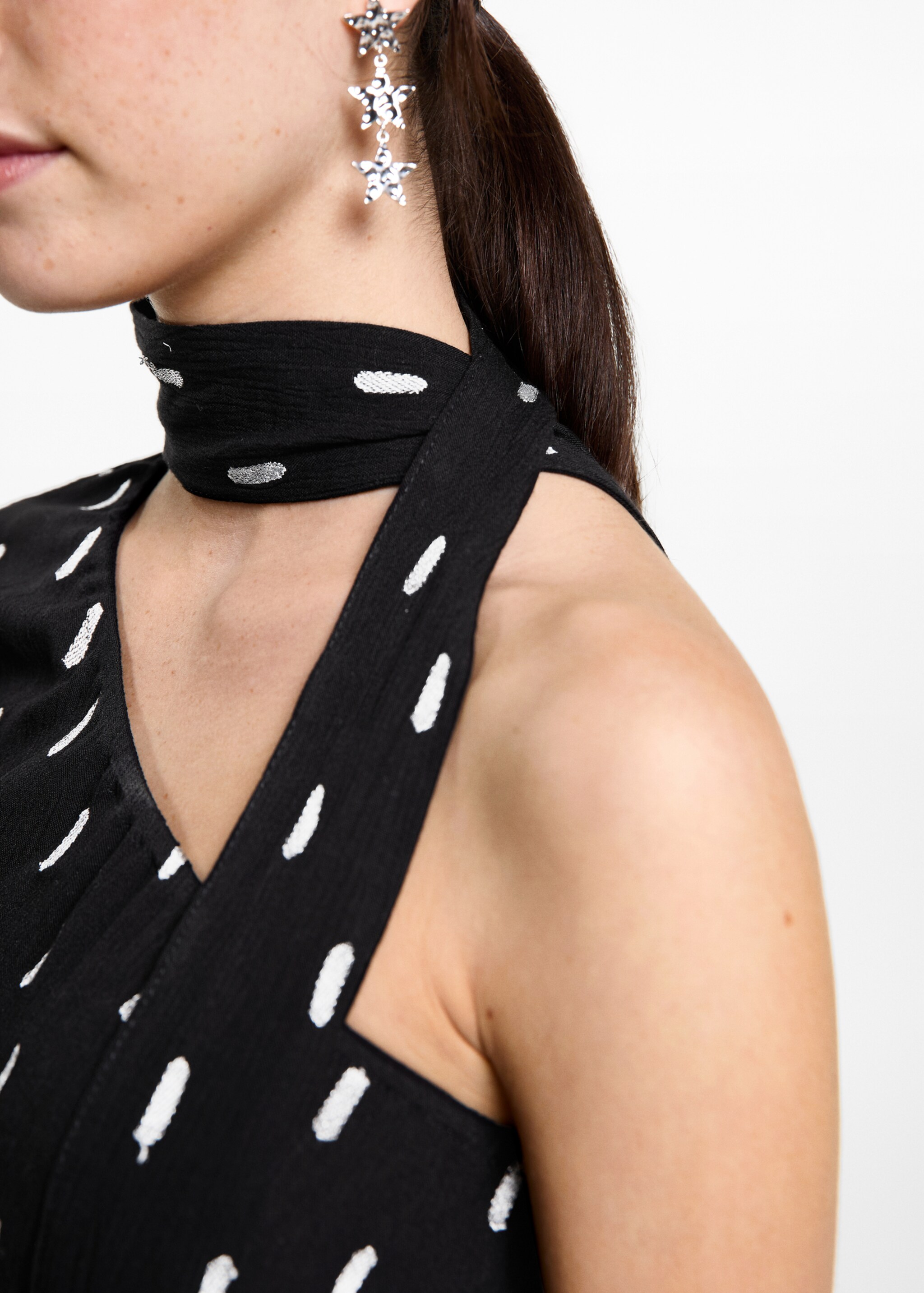 Blusa asimétrica estampada - Detalle del artículo 6