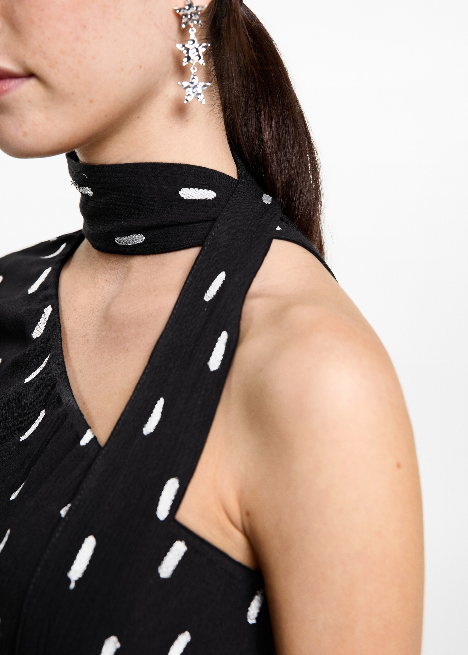 Blusa asimétrica estampada - Detalle del artículo 6