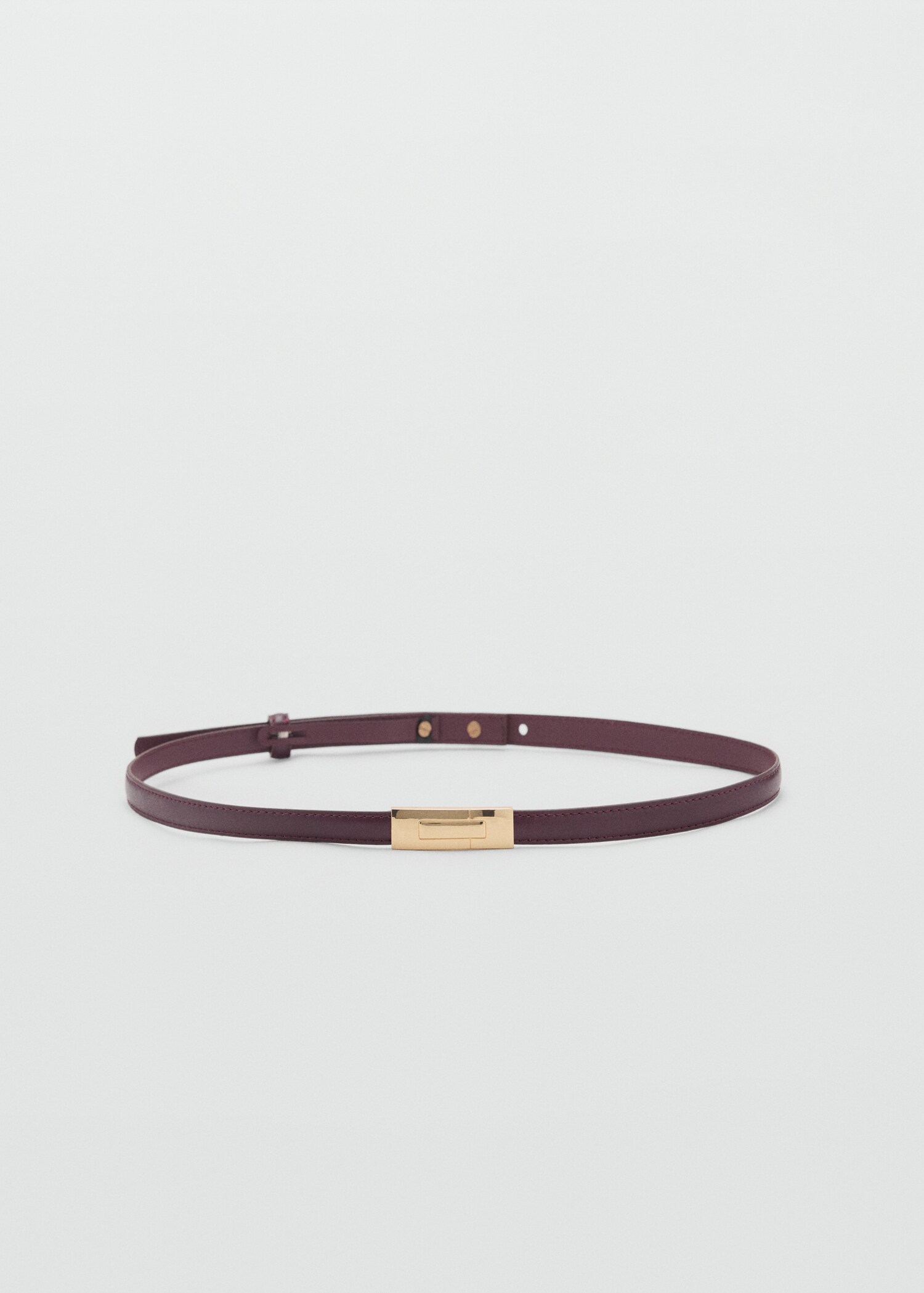 Thin belt with metal buckle - Article without model