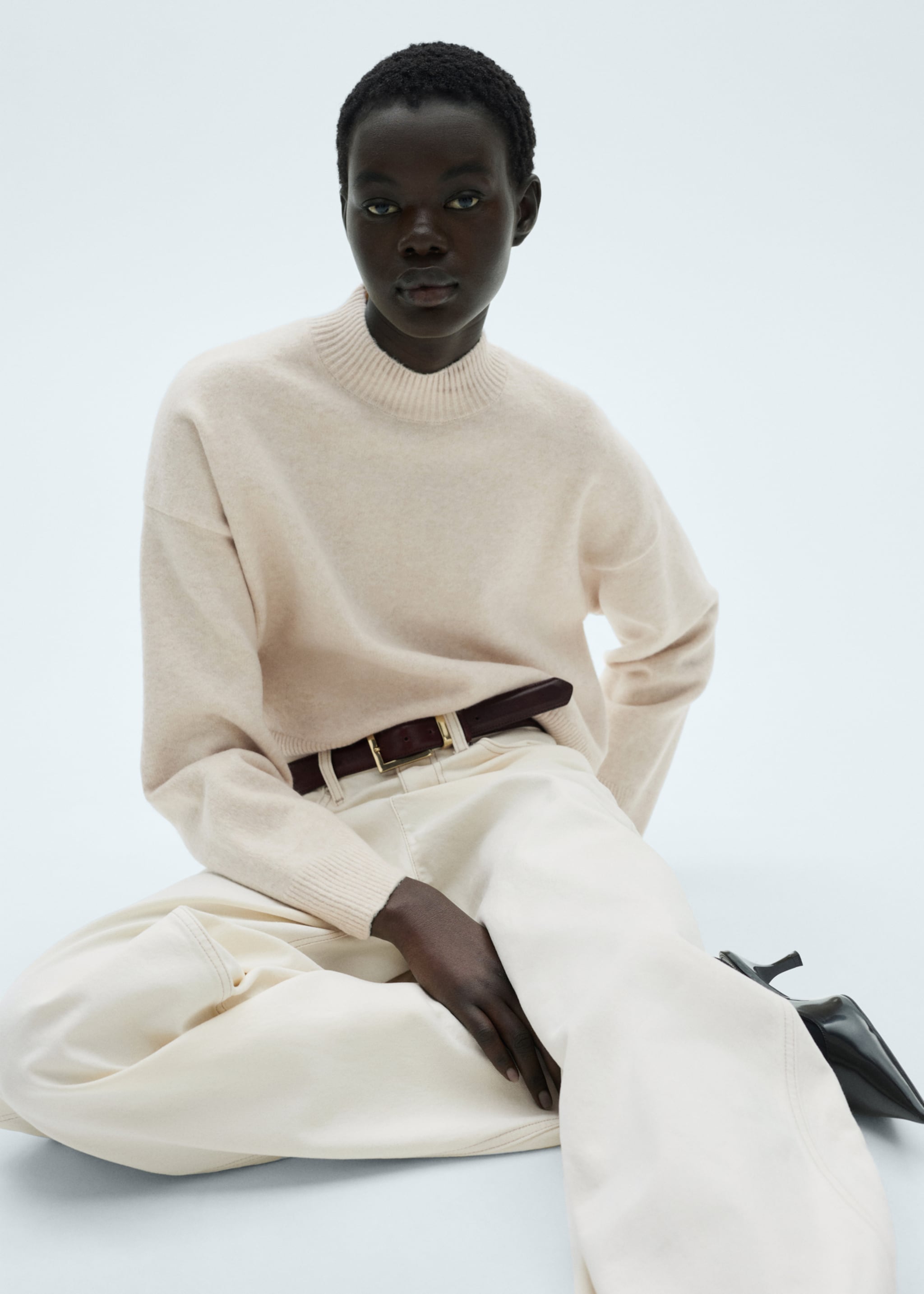 Perkins neck knitted sweater - Details of the article 2
