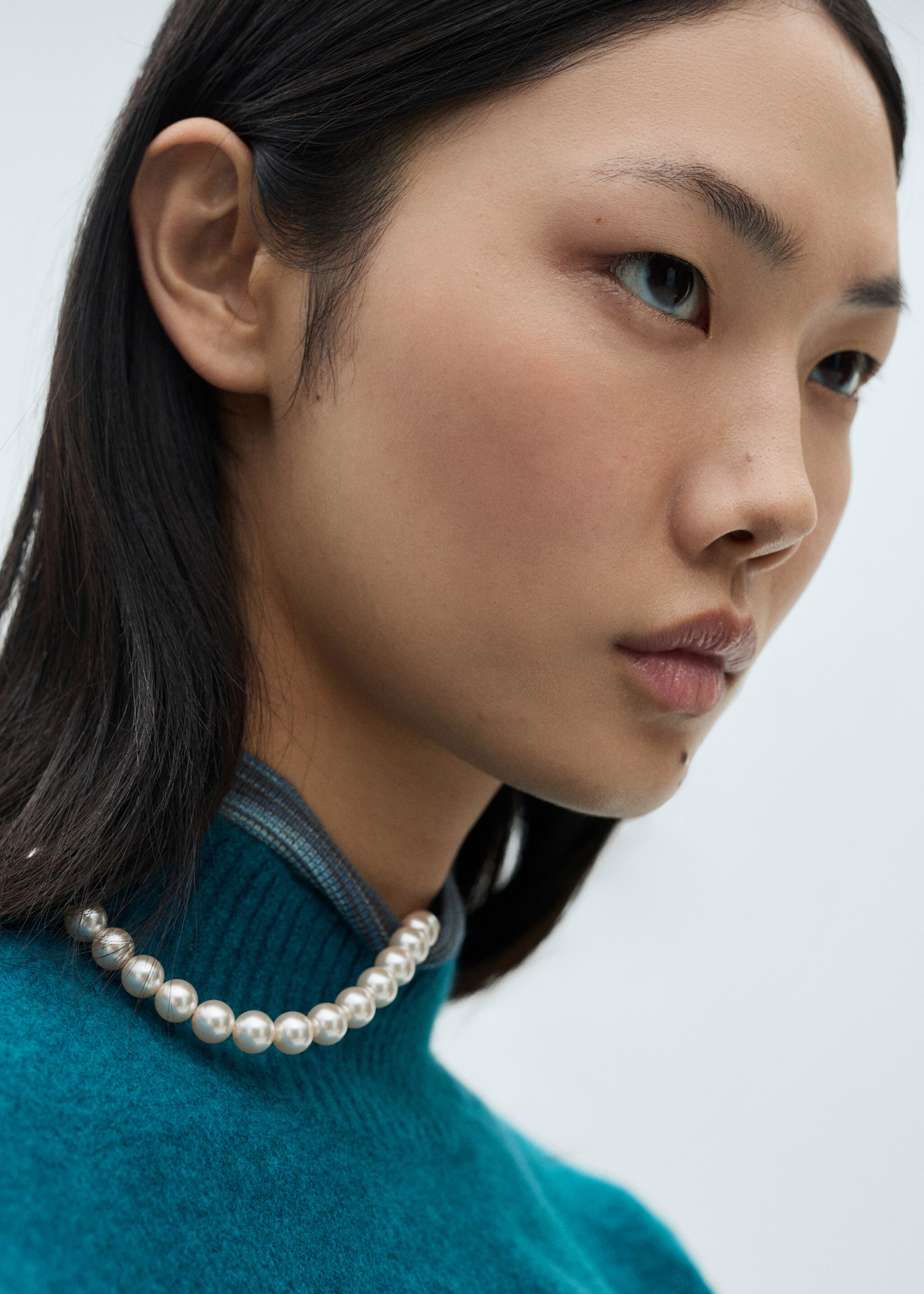 Perkins neck knitted sweater - Details of the article 1
