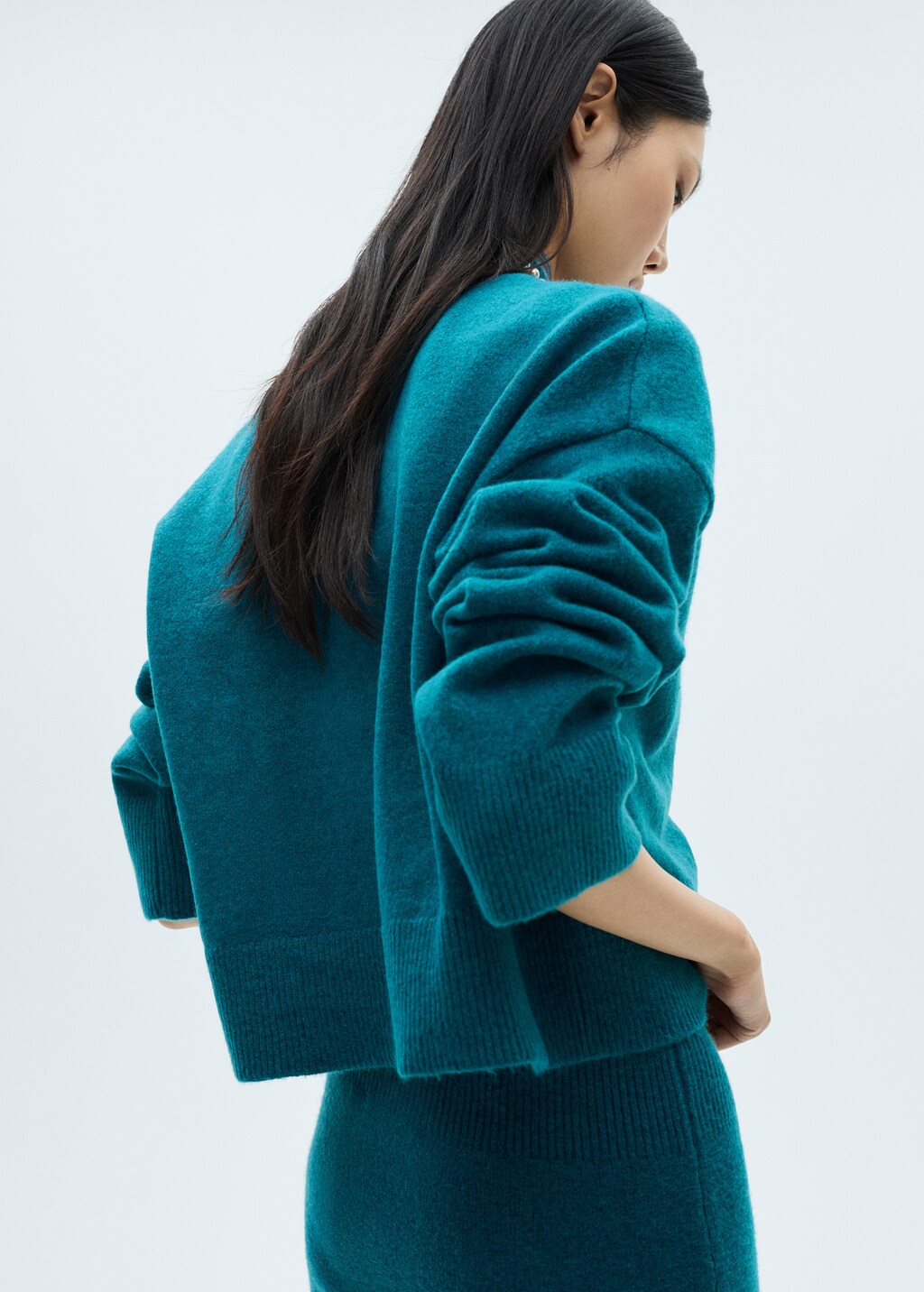 Perkins neck knitted sweater - Women | MANGO USA Perkins neck knitted sweater - Women | MANGO USA