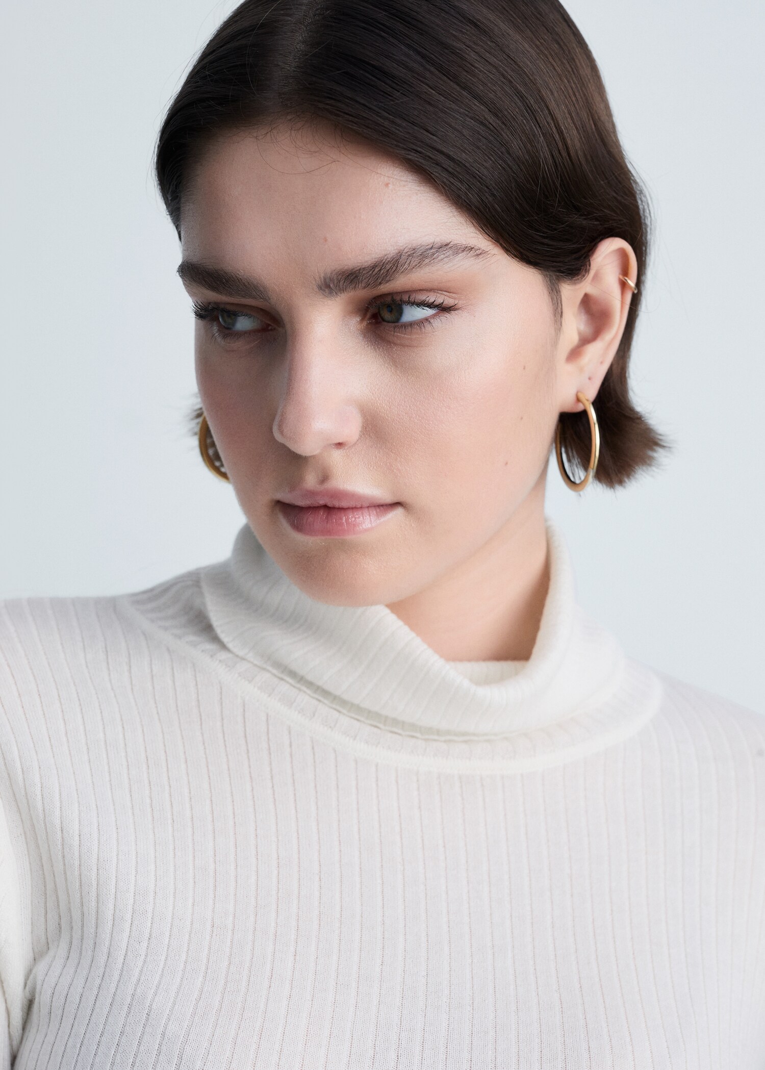 Rollkragenpullover aus Wollgemisch - Detail des Artikels 4